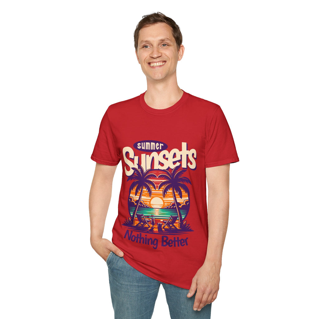 Summer Sunsets Unisex Softstyle T-Shirt