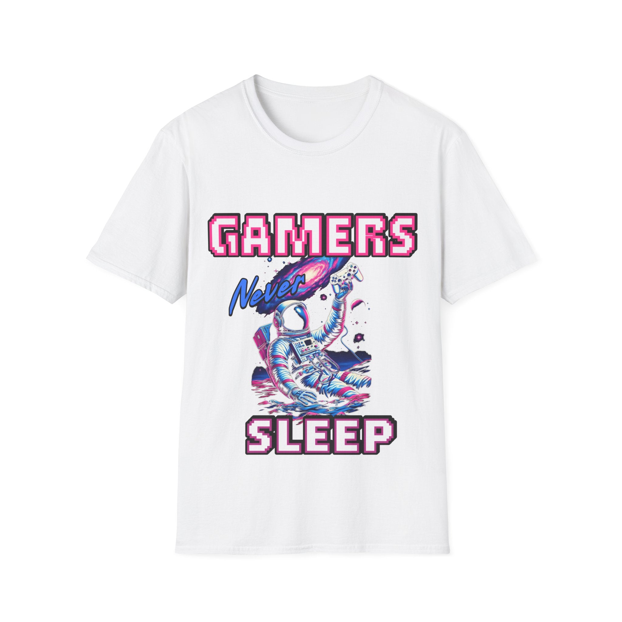 Gamers Never Sleep Unisex Softstyle T-Shirt