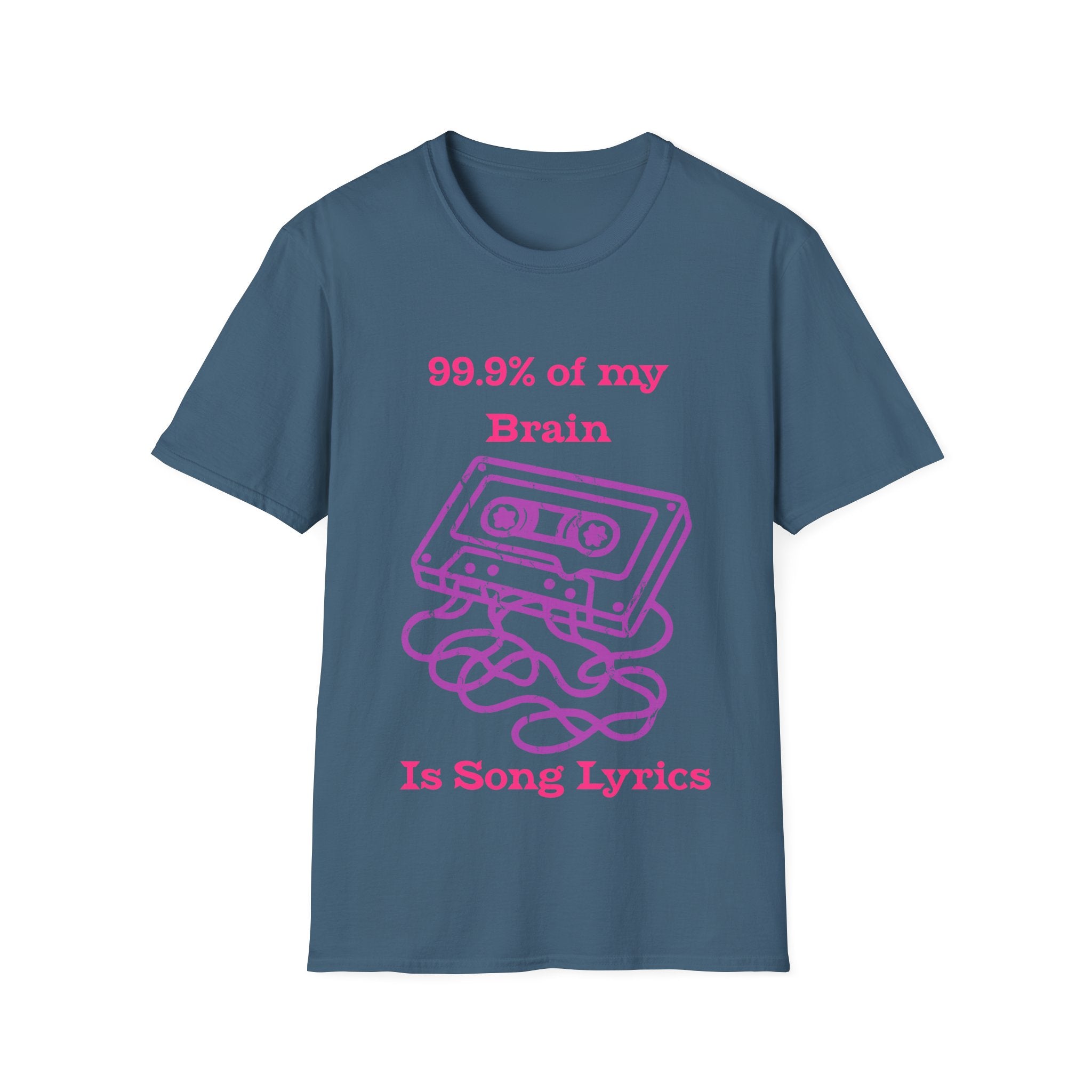 99.9% Lyrics Unisex Softstyle T-Shirt