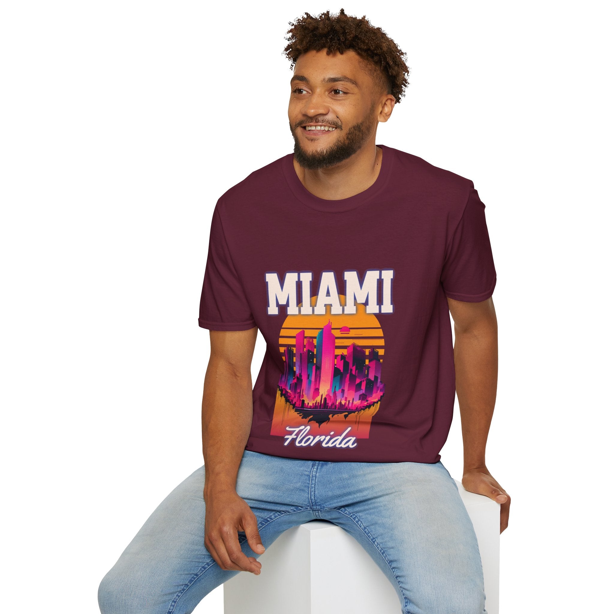 Miami Unisex Softstyle T-Shirt