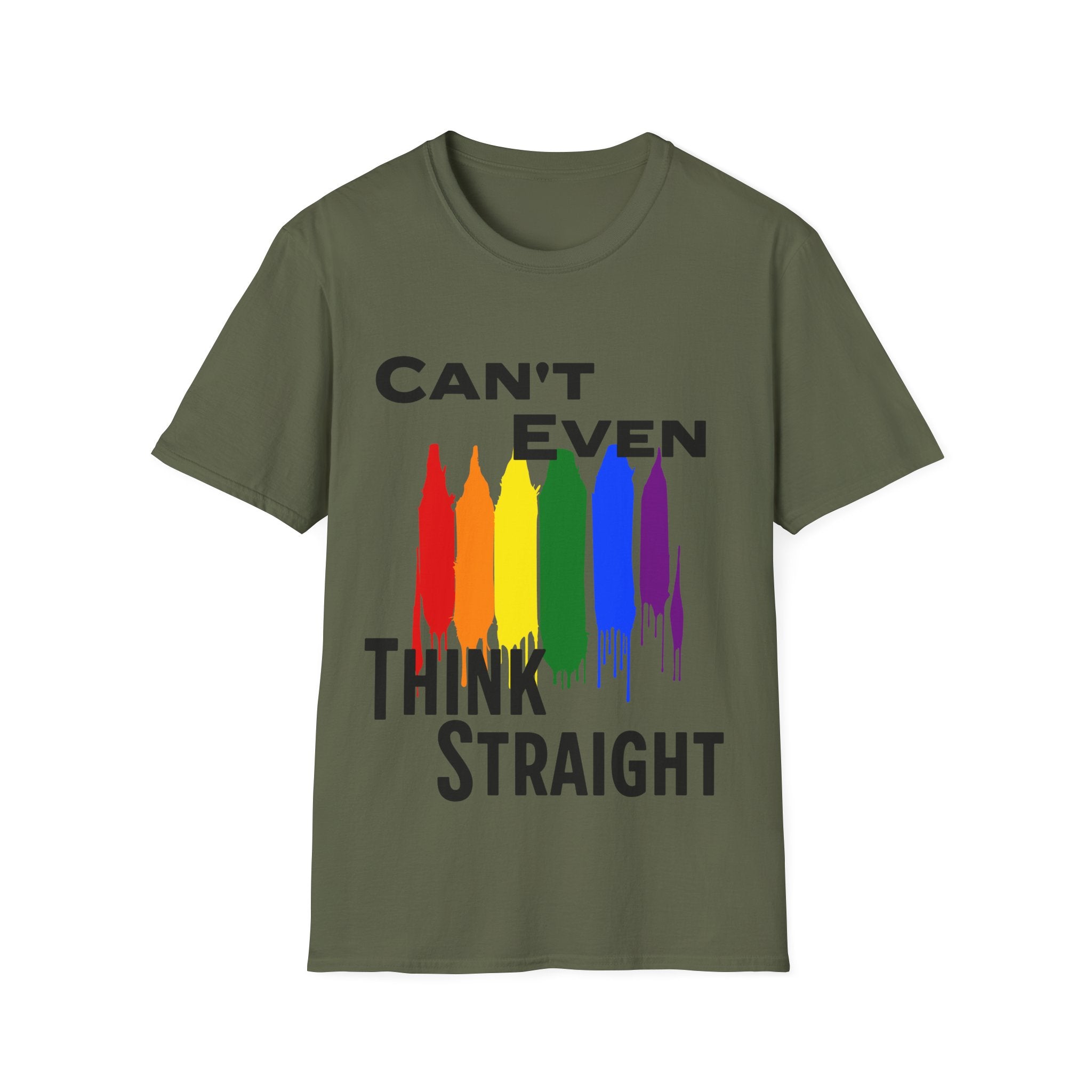 Think Straight Unisex Softstyle T-Shirt