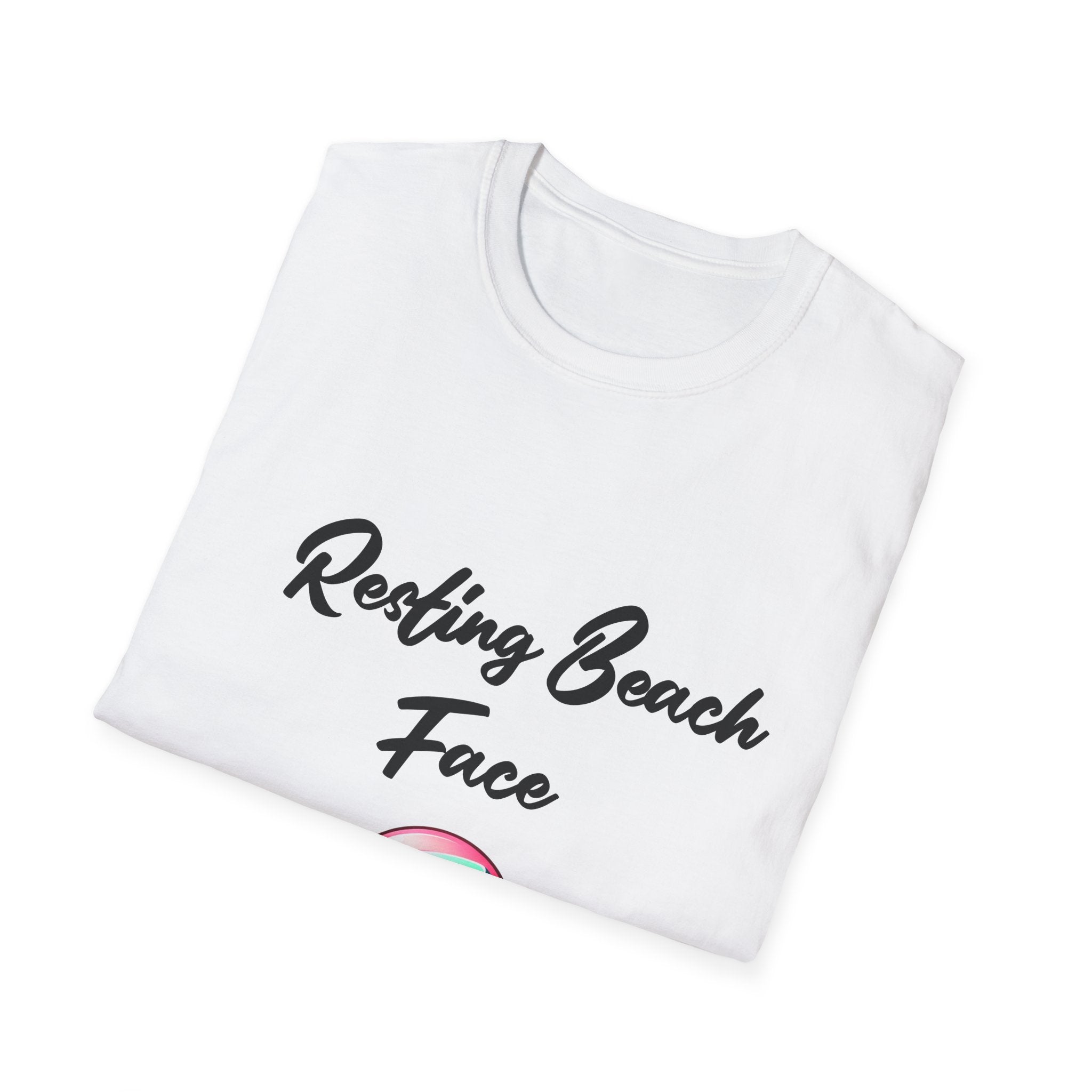 Beach Face Unisex Softstyle T-Shirt