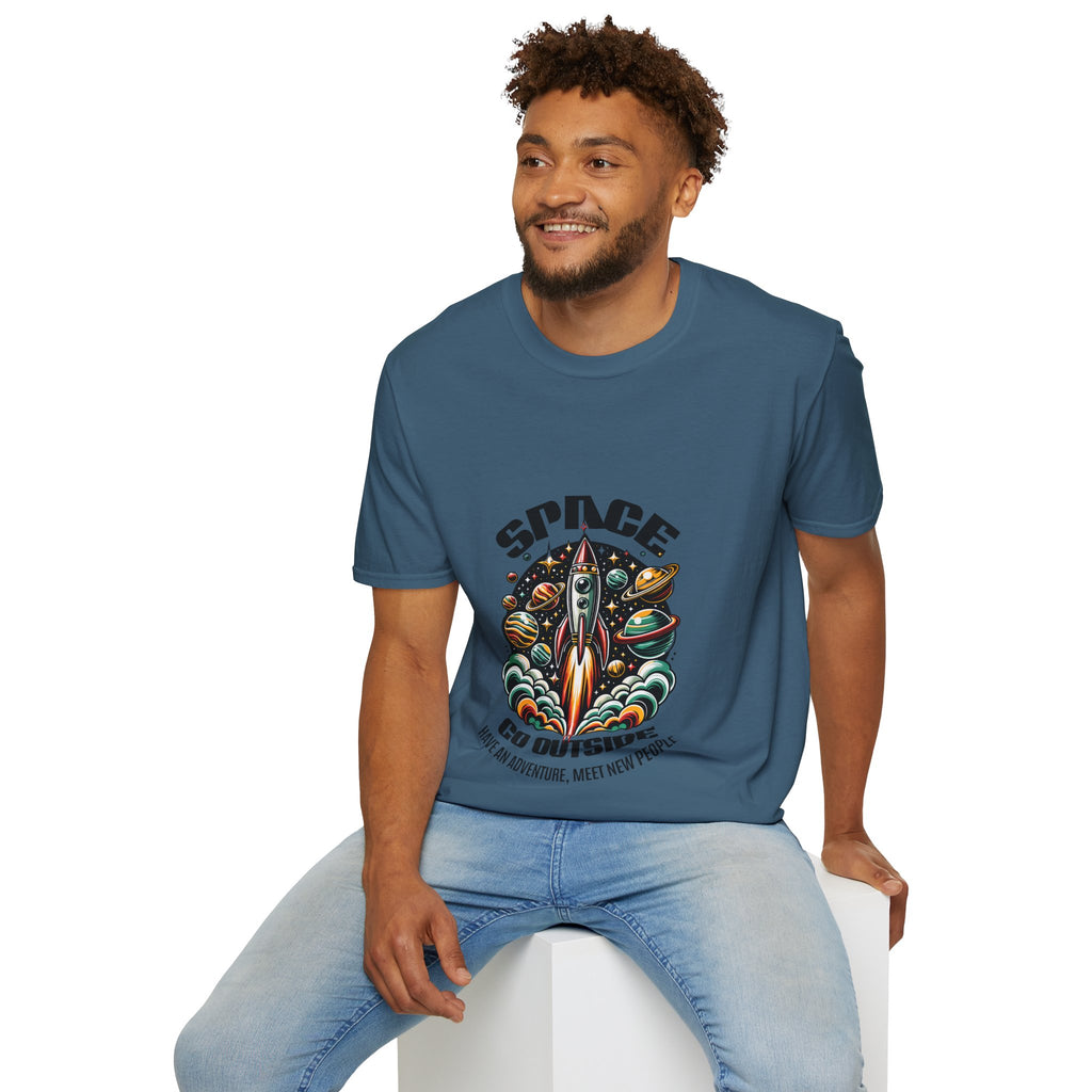 Space Unisex Softstyle T-Shirt