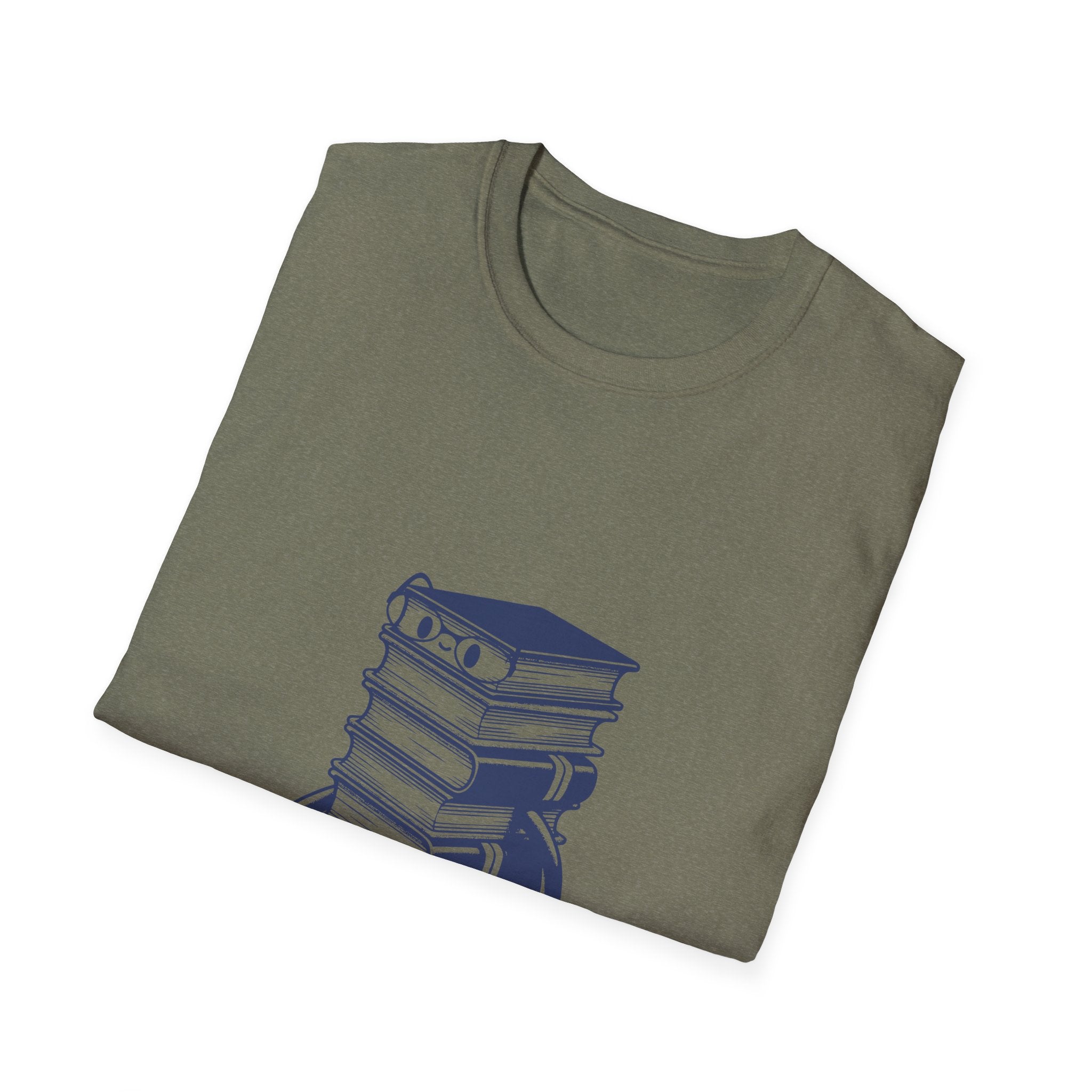 Book Nerd Unisex Softstyle T-Shirt