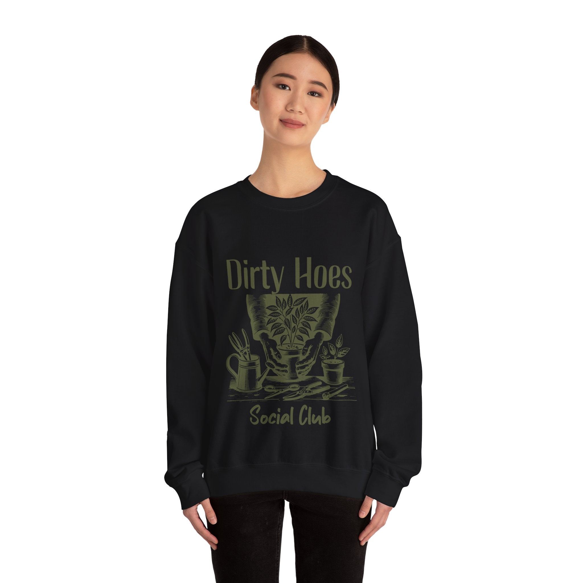 Dirty Hoes Unisex Heavy Blend™ Crewneck Sweatshirt