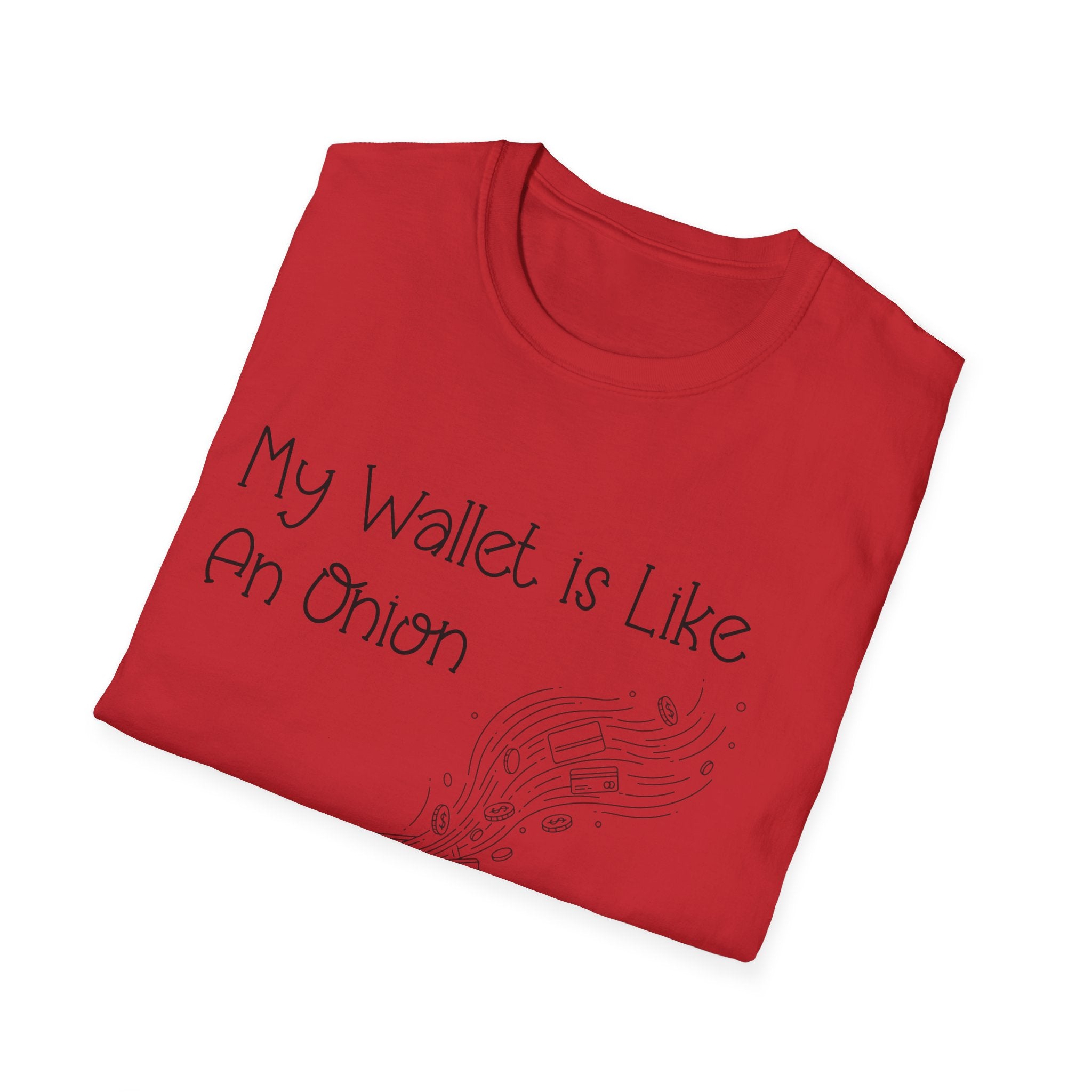 Onion Wallet Unisex Softstyle T-Shirt