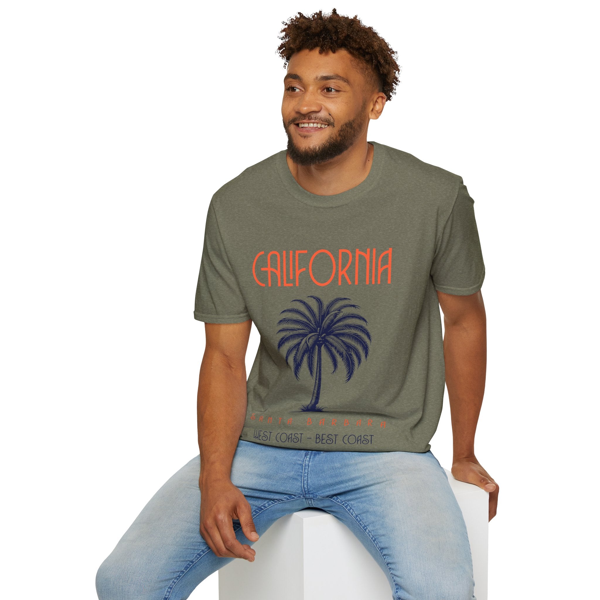 California Best Coast Unisex Softstyle T-Shirt