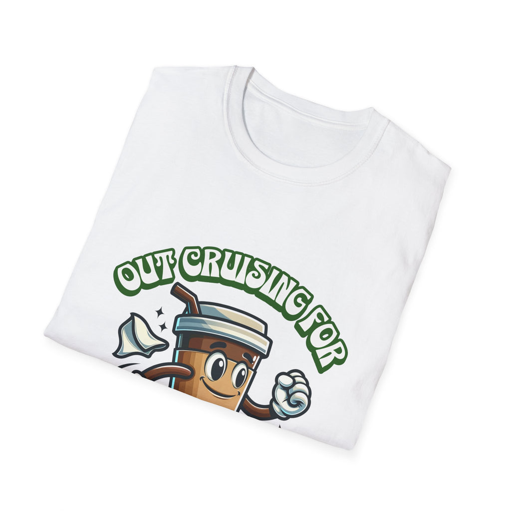 Cruising for Coffee Unisex Softstyle T-Shirt