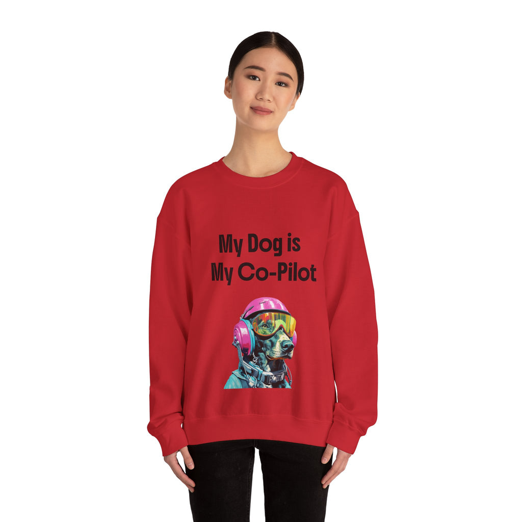 Co-pilot Unisex Heavy Blend™ Crewneck Sweatshirt
