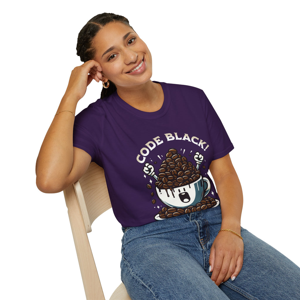Code Black Unisex Softstyle T-Shirt