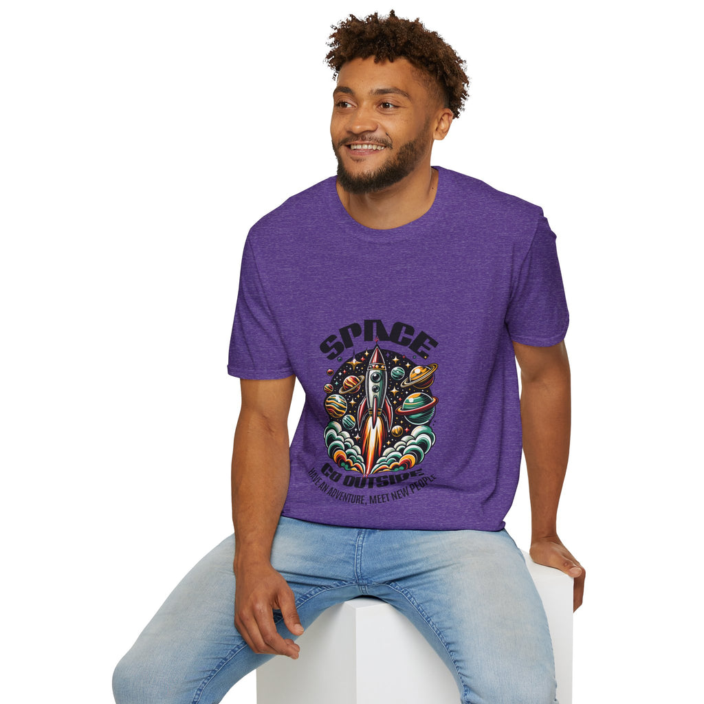 Space Unisex Softstyle T-Shirt