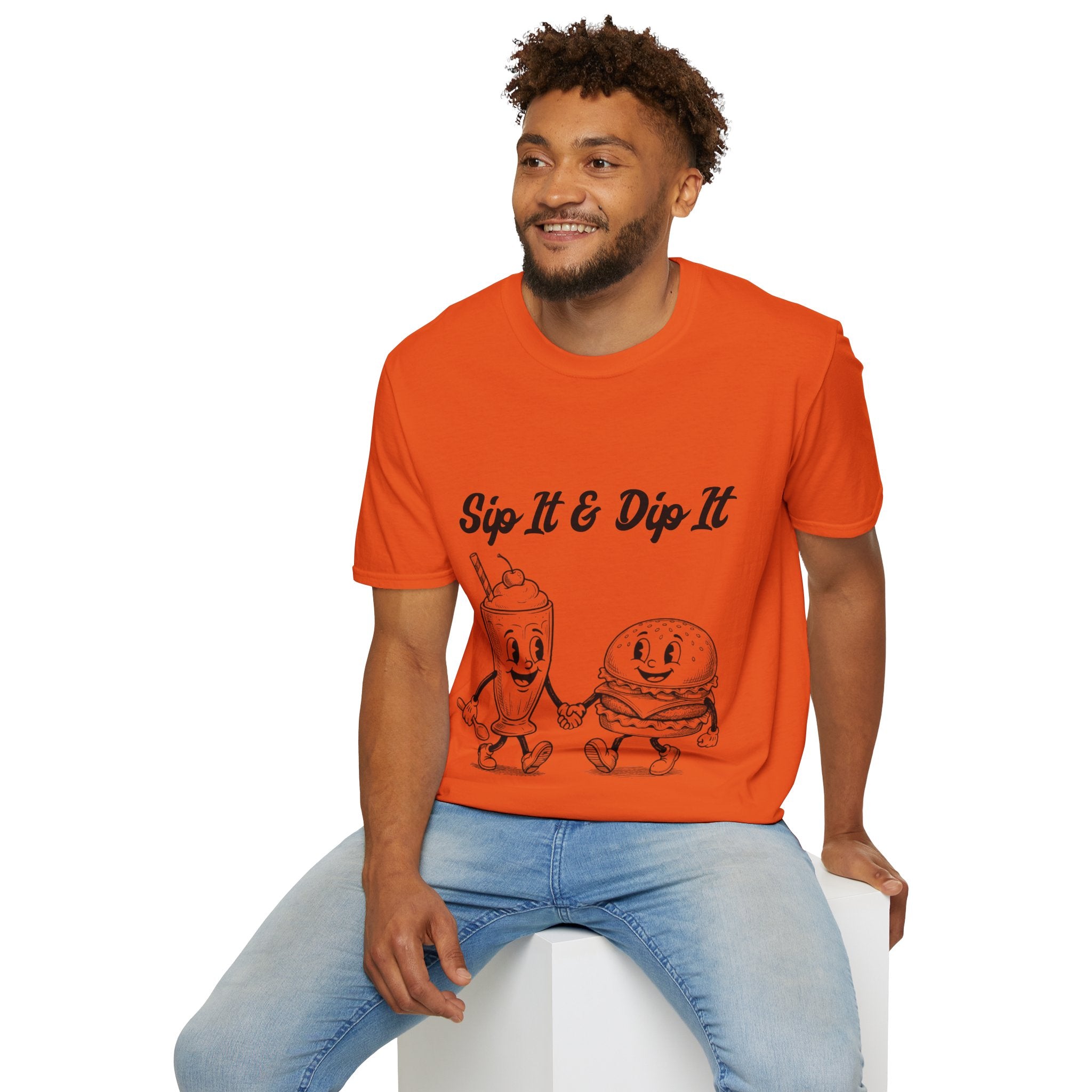 Sip it & Dip It Unisex Softstyle T-Shirt
