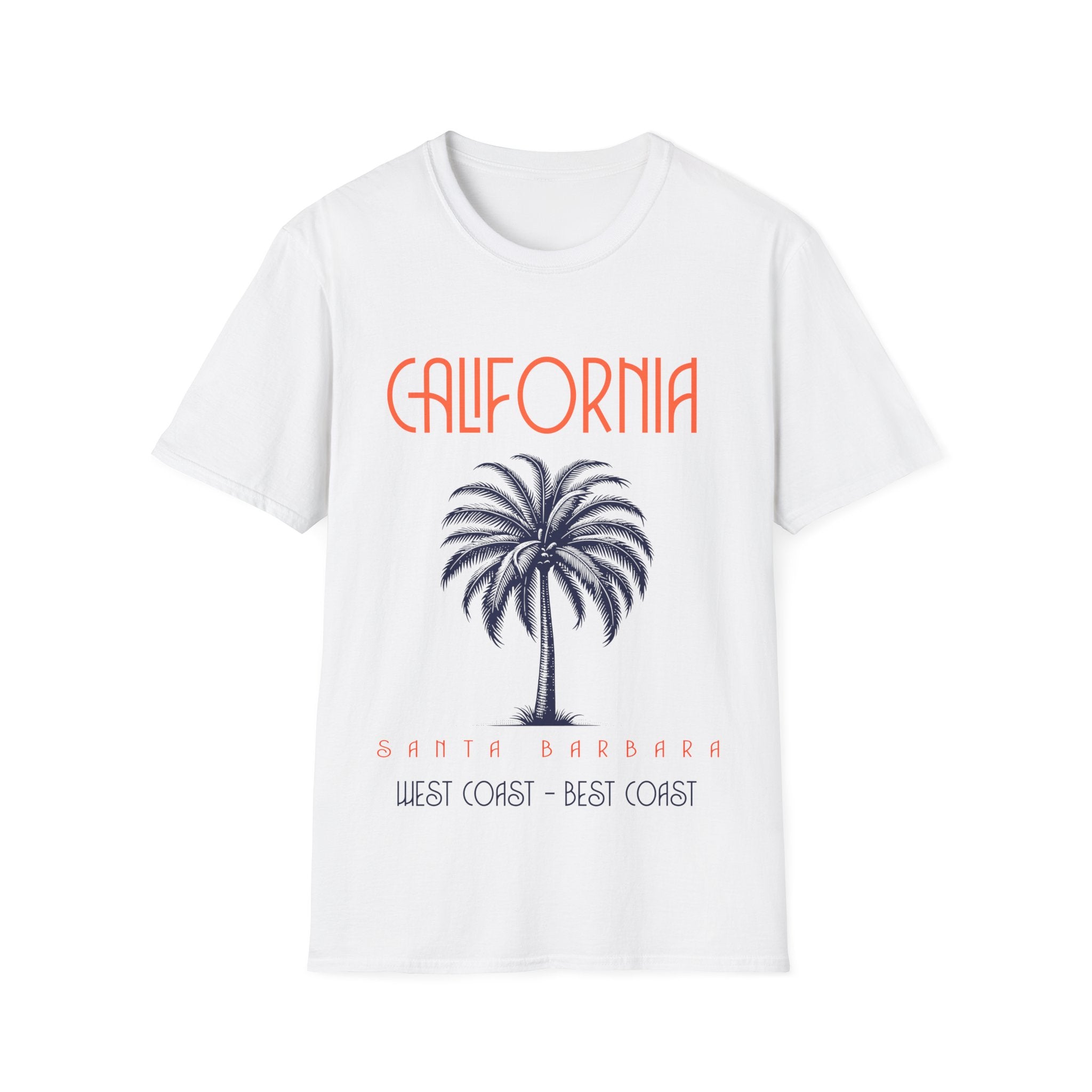 California Best Coast Unisex Softstyle T-Shirt