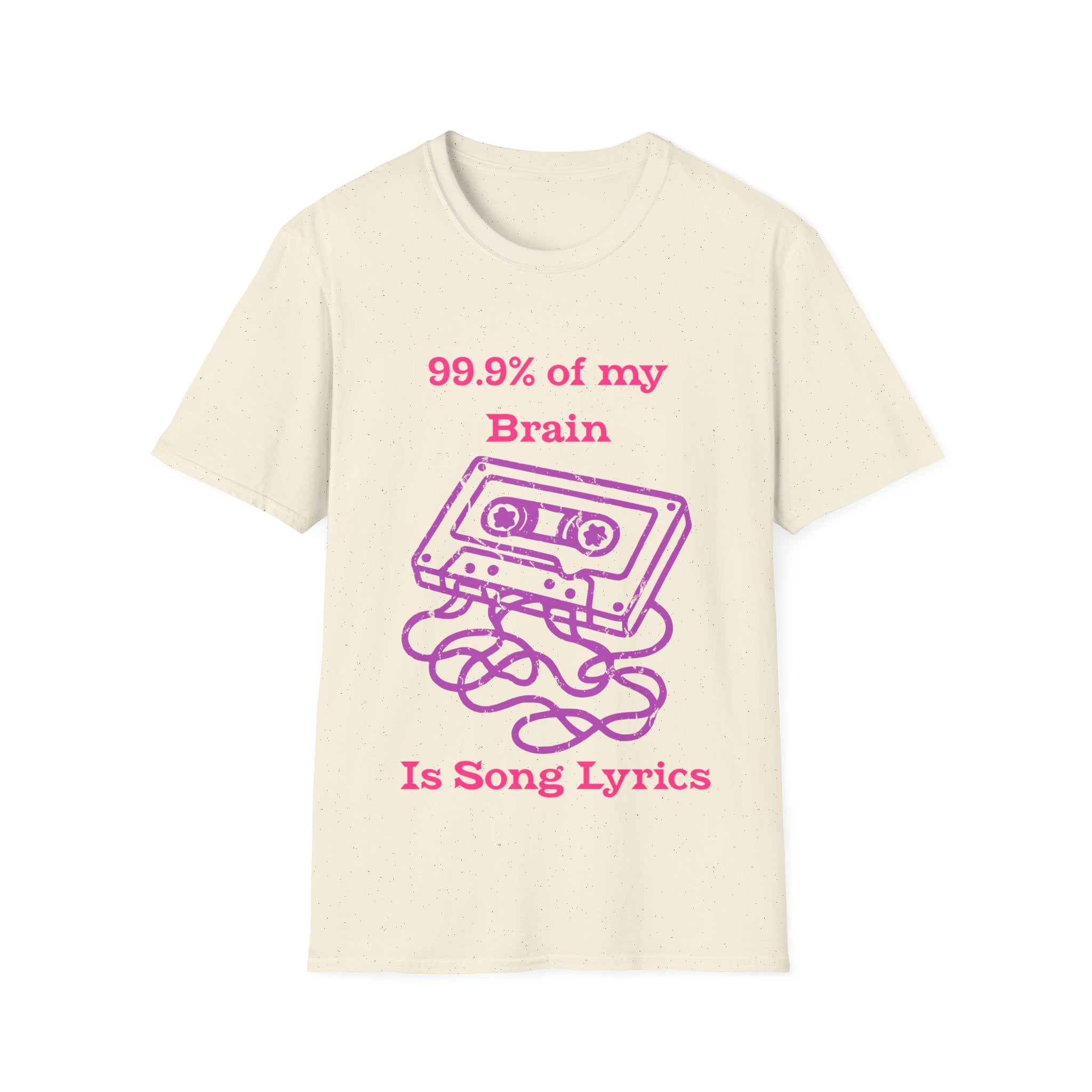 99.9% Lyrics Unisex Softstyle T-Shirt