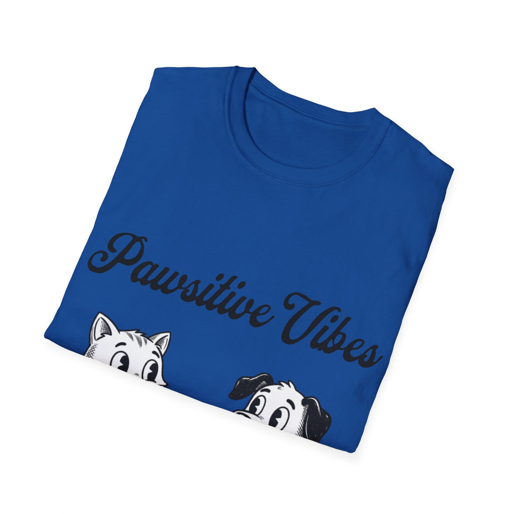 Pawsitive Vibes Unisex Softstyle T-Shirt
