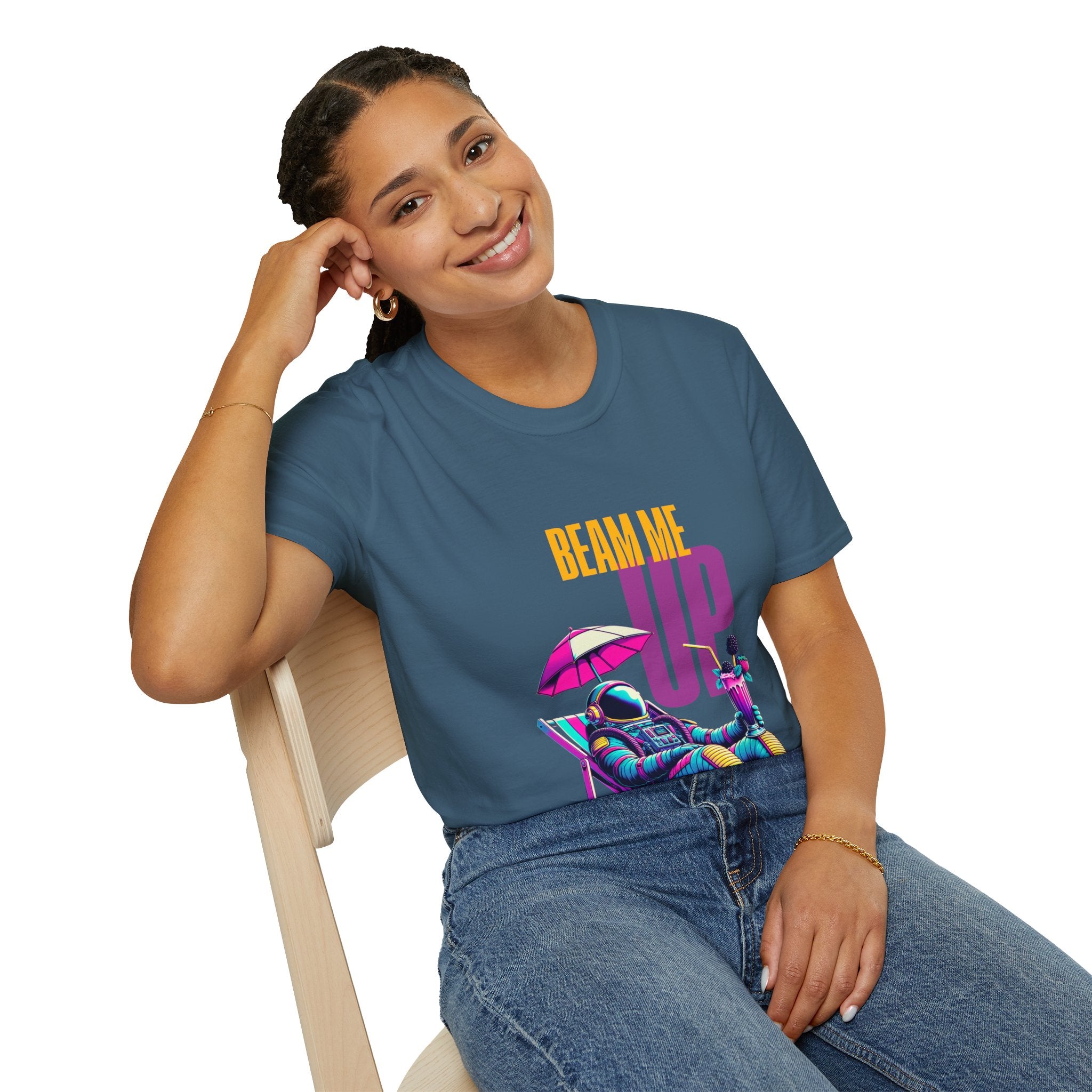 Beam Me Up Unisex Softstyle T-Shirt