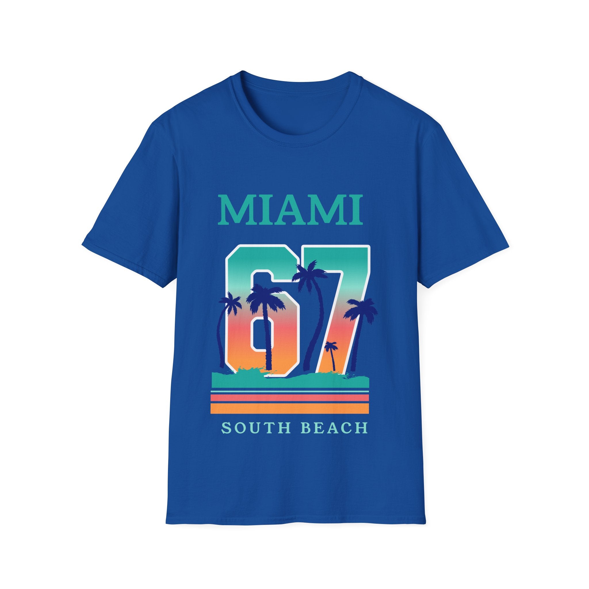 Miami South Beach Unisex Softstyle T-Shirt