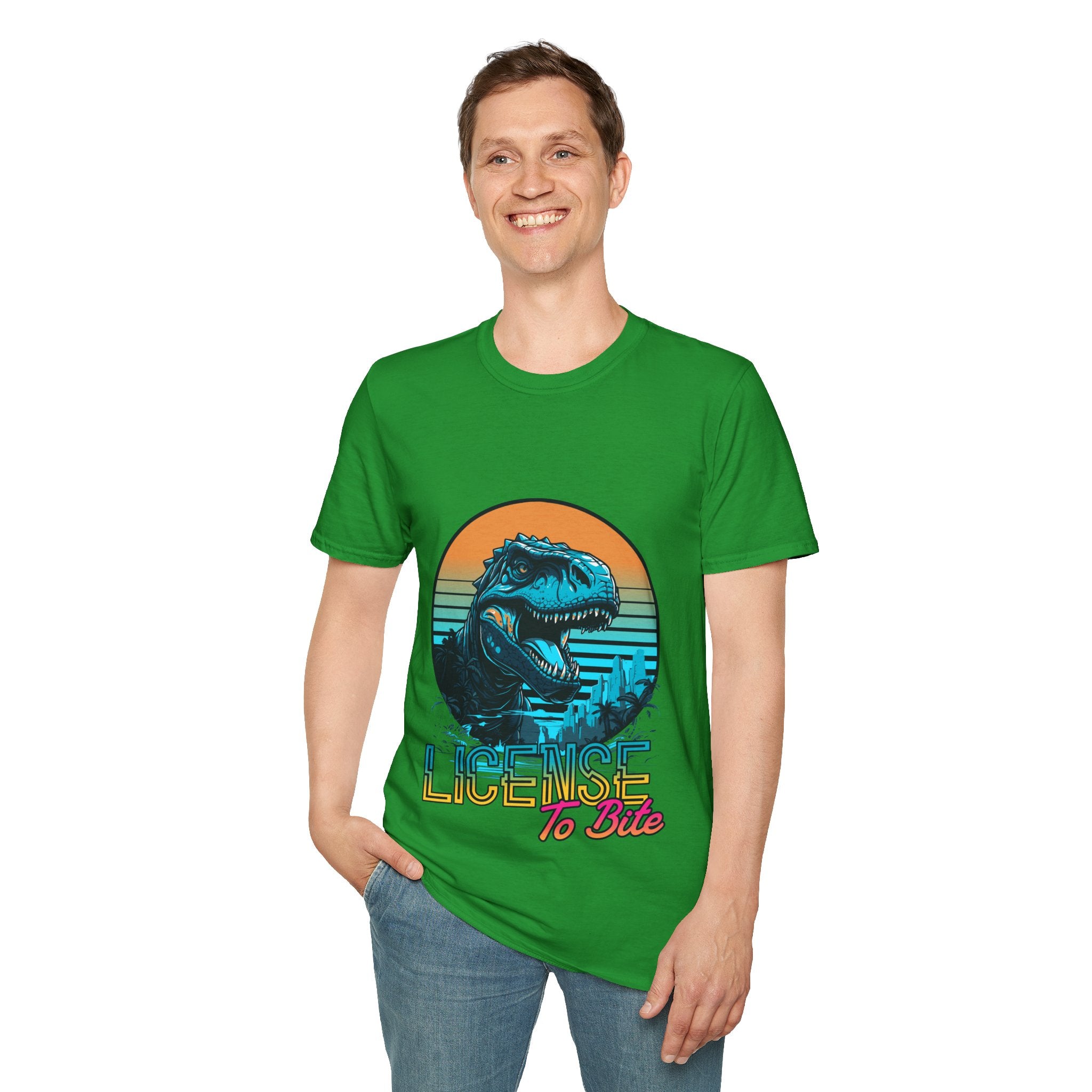 License to Bite Unisex Softstyle T-Shirt