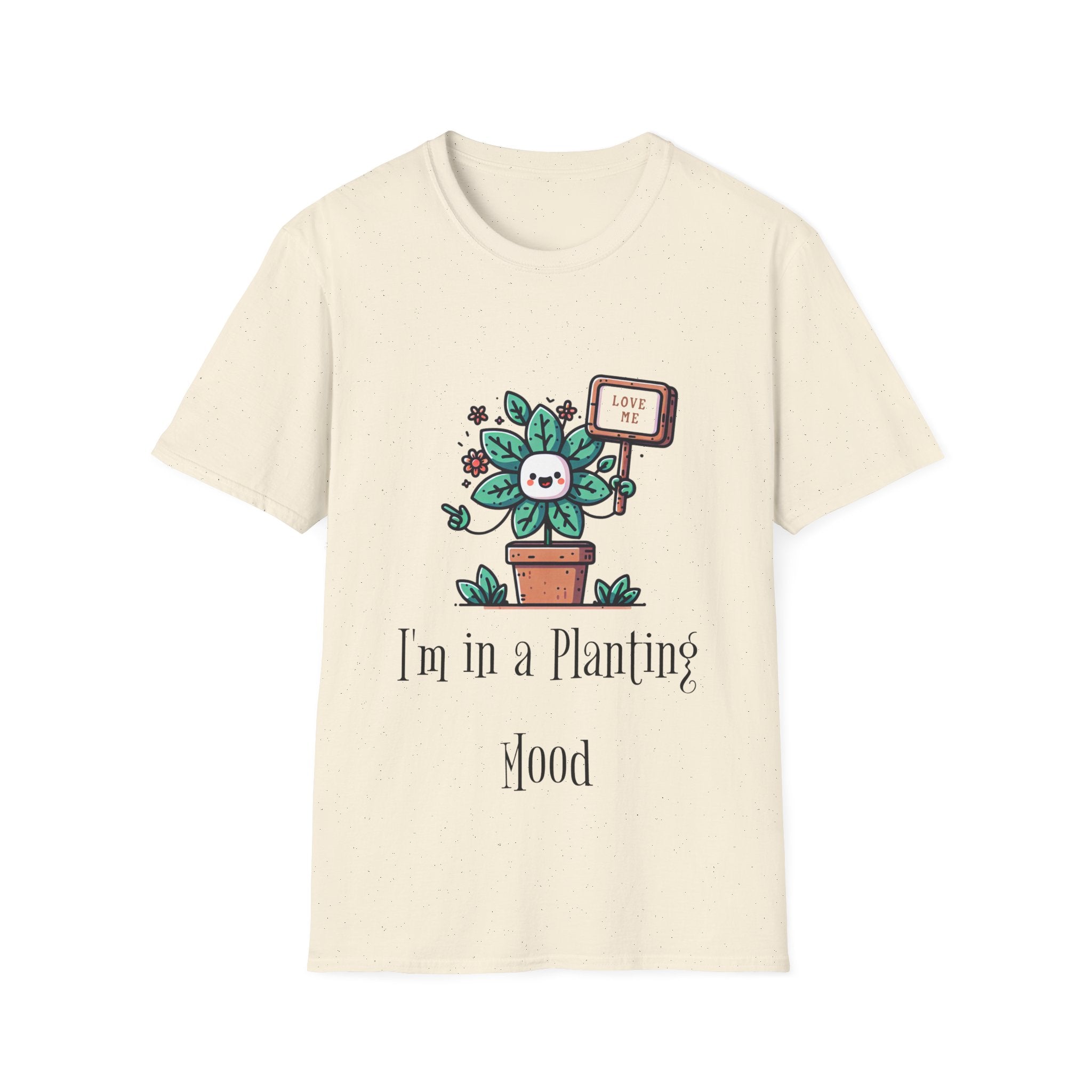 Planting Mood Unisex Softstyle T-Shirt