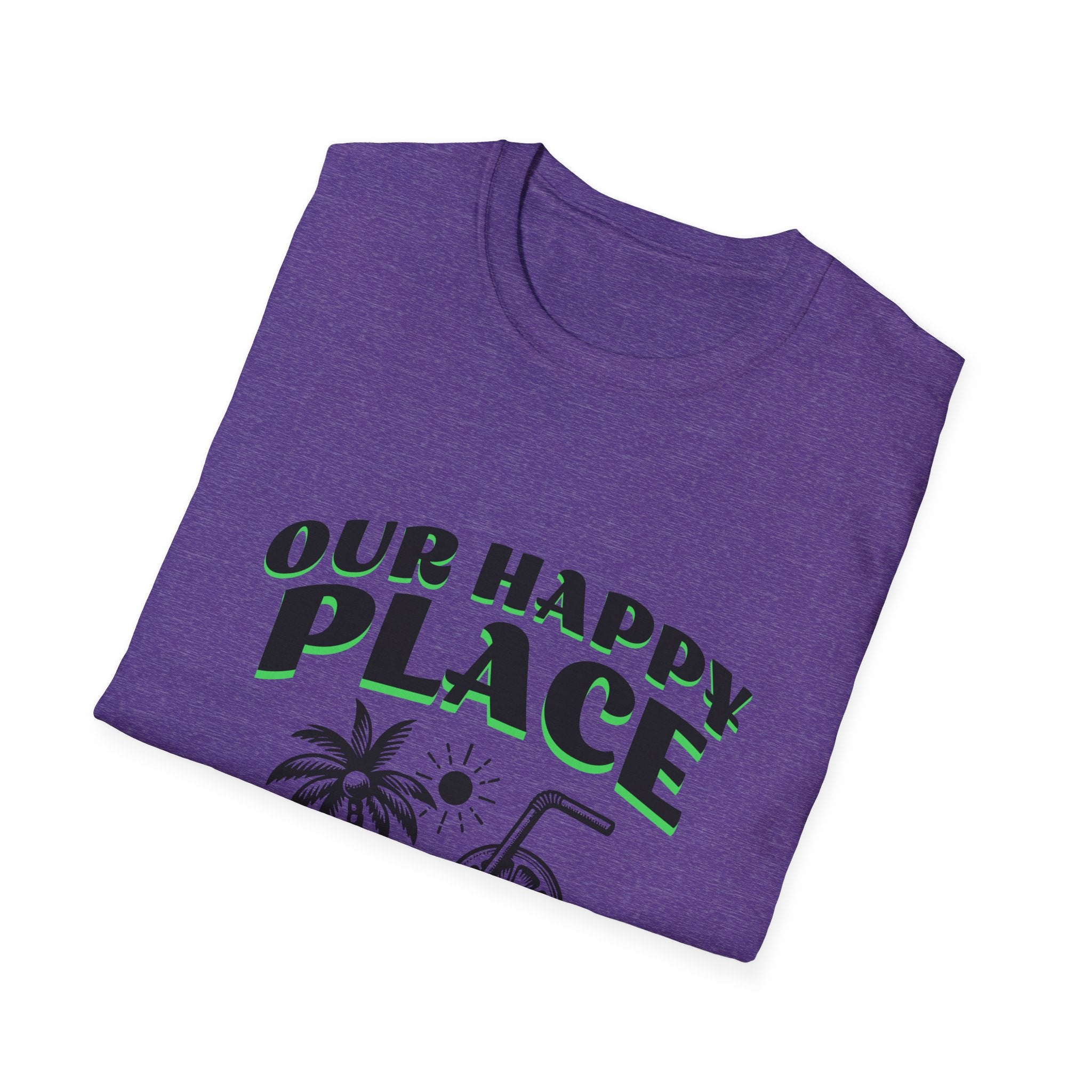 Happy Place Unisex Softstyle T-Shirt