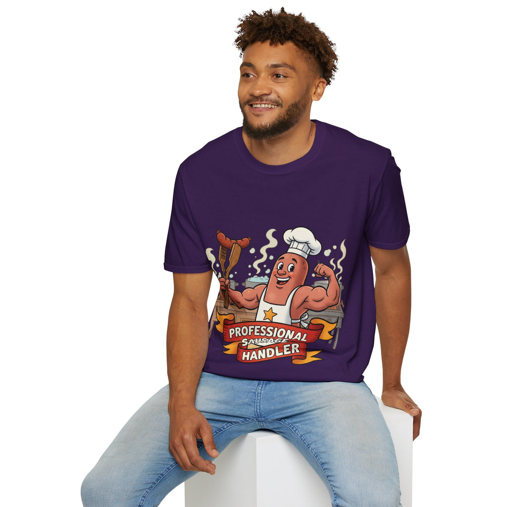 Sausage Handler Unisex Softstyle T-Shirt