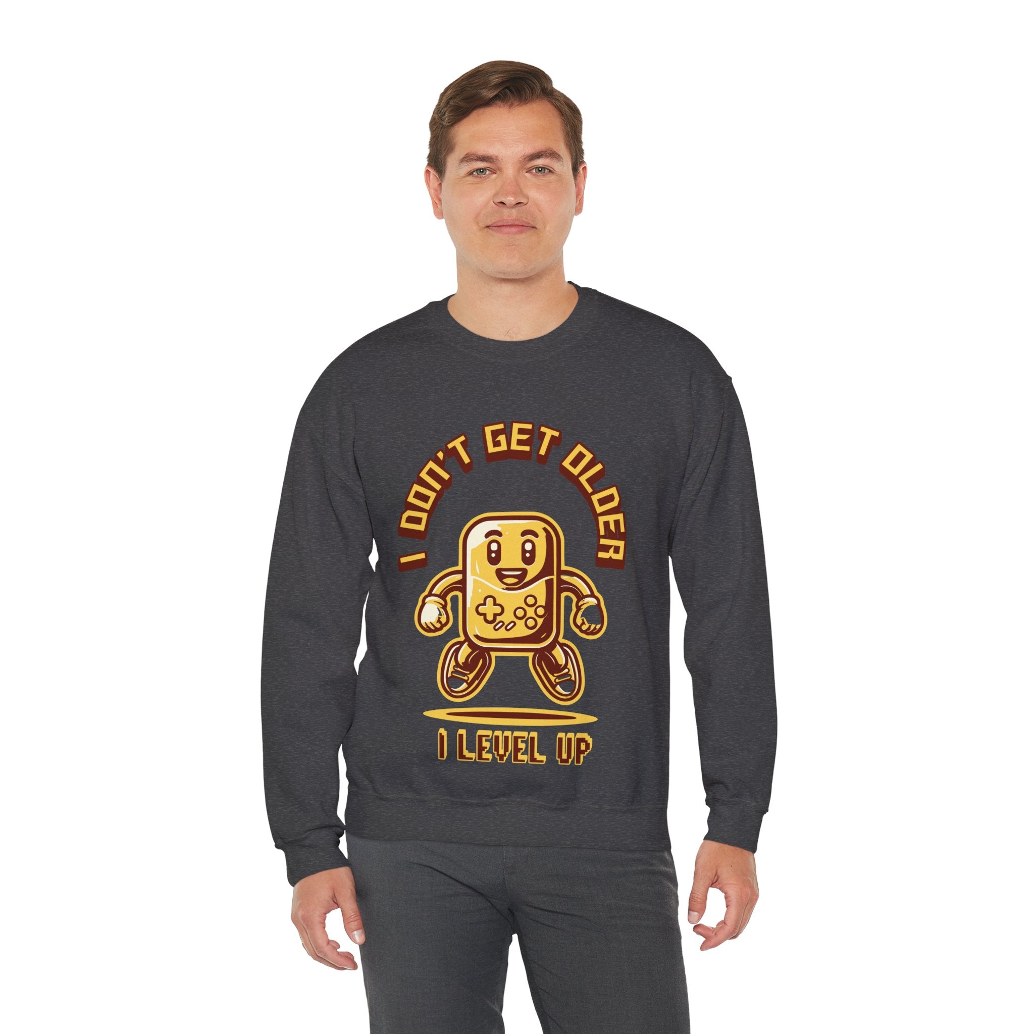 I Level Up Unisex Heavy Blend™ Crewneck Sweatshirt