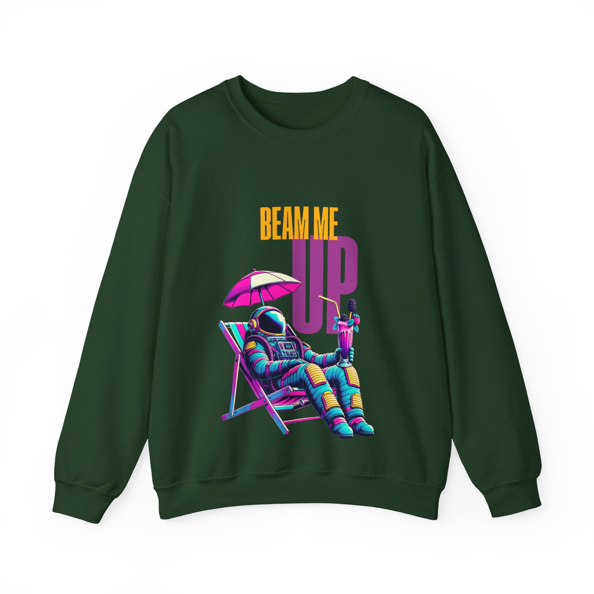 Beam Me Up Unisex Heavy Blend™ Crewneck Sweatshirt