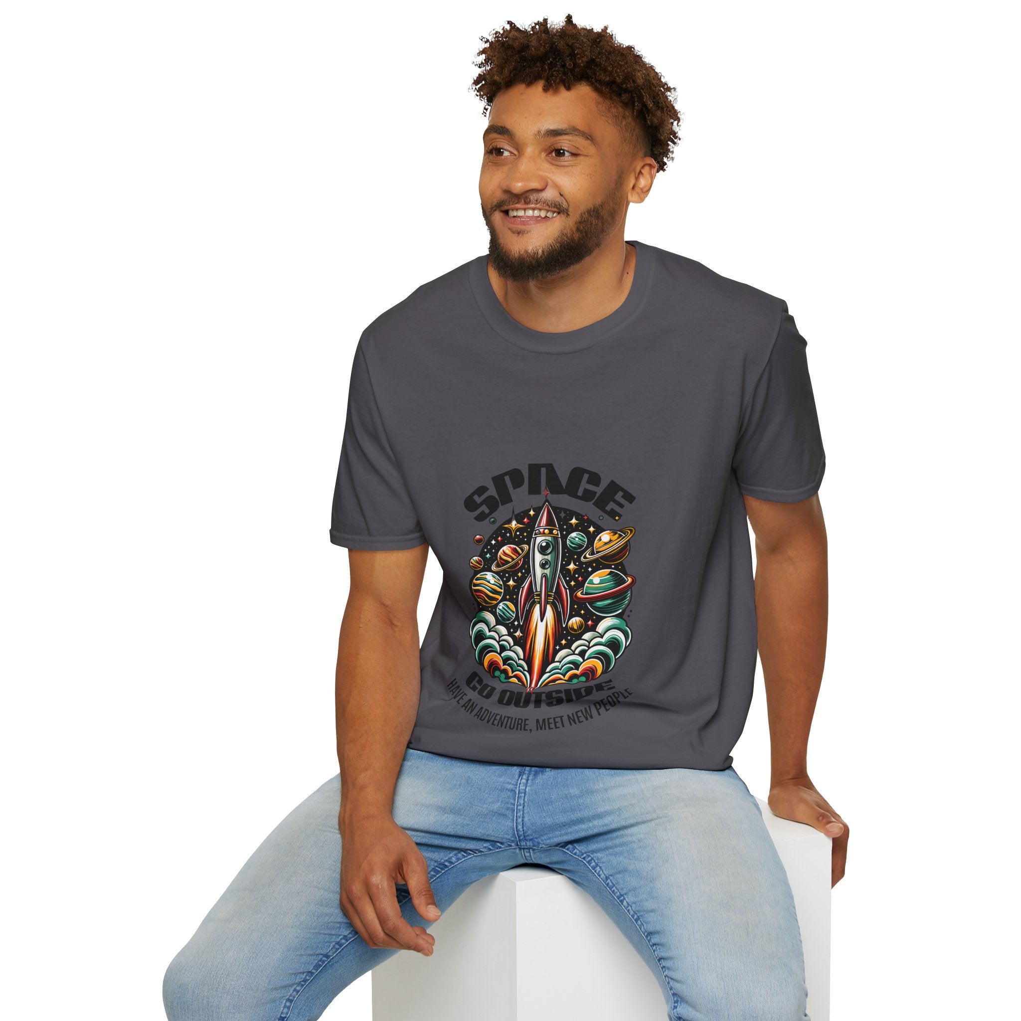 Space Unisex Softstyle T-Shirt