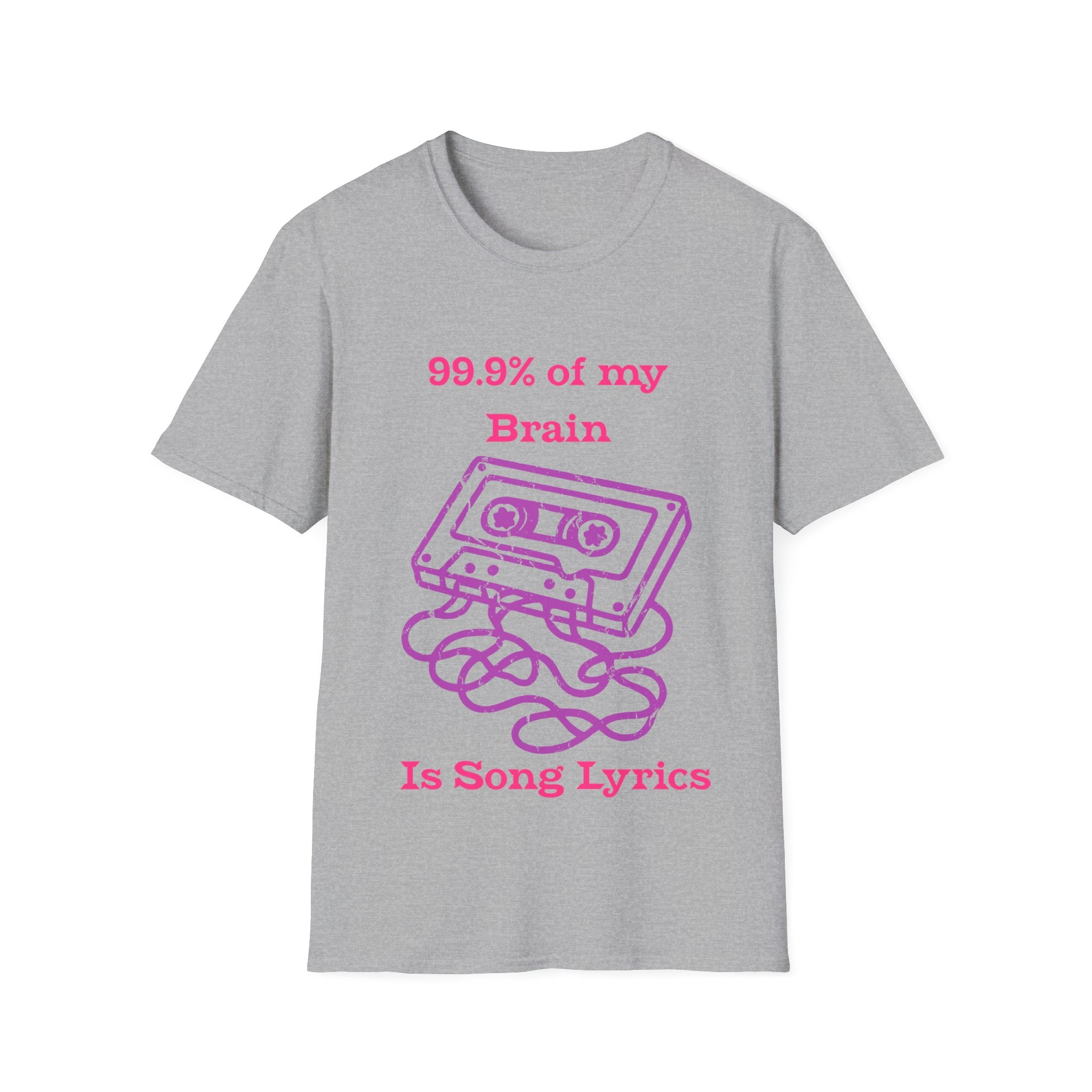 99.9% Lyrics Unisex Softstyle T-Shirt