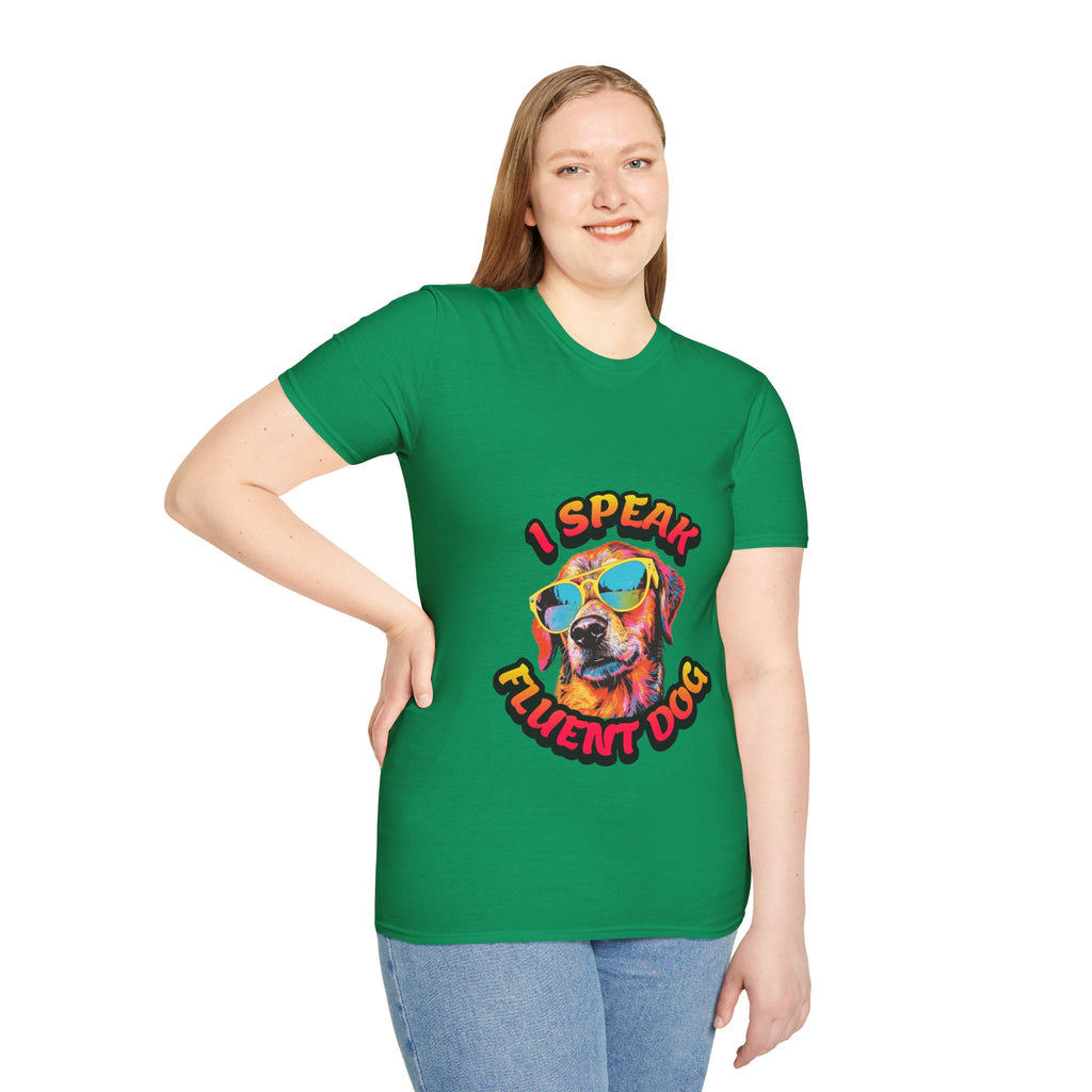 Fluent Dog Unisex Softstyle T-Shirt