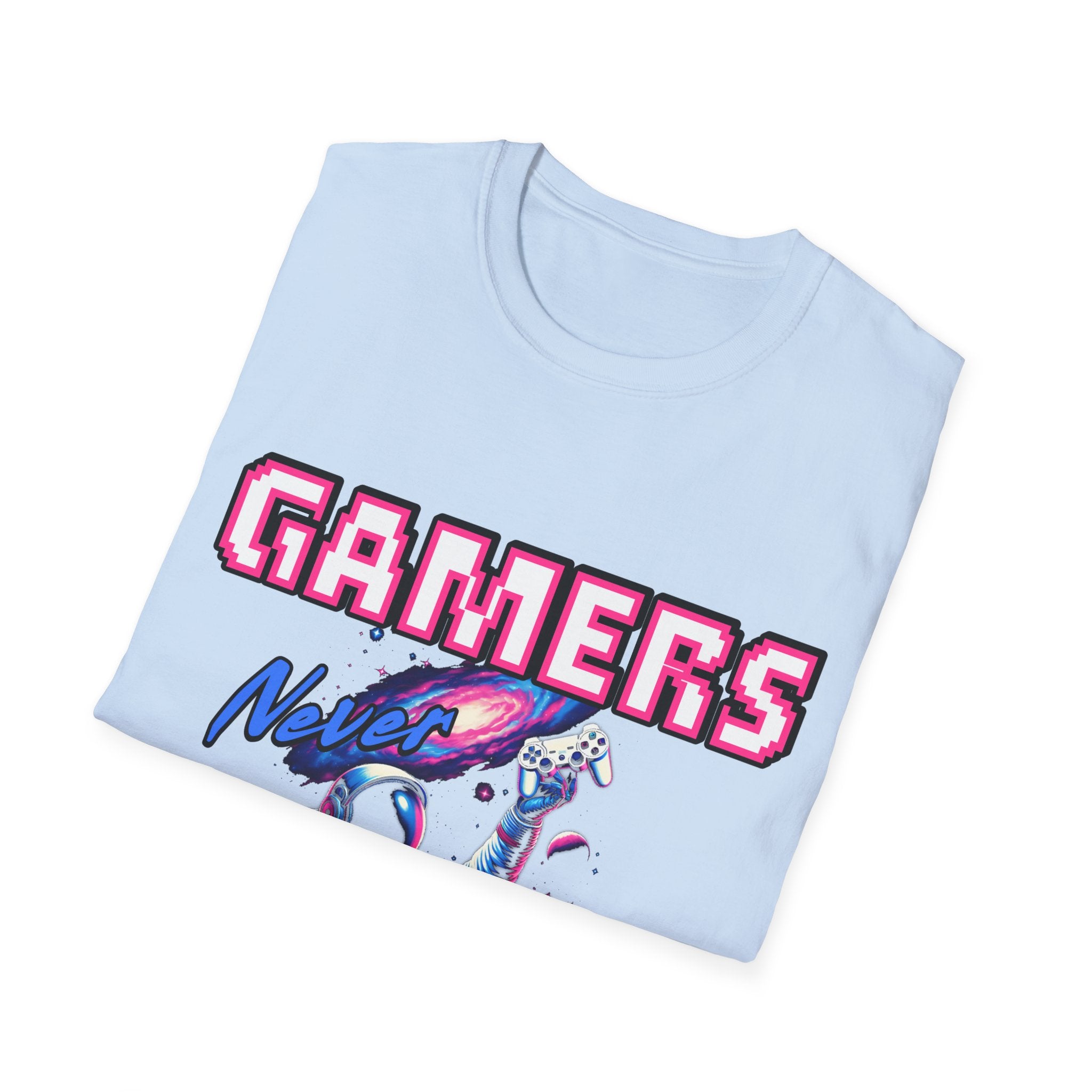 Gamers Never Sleep Unisex Softstyle T-Shirt