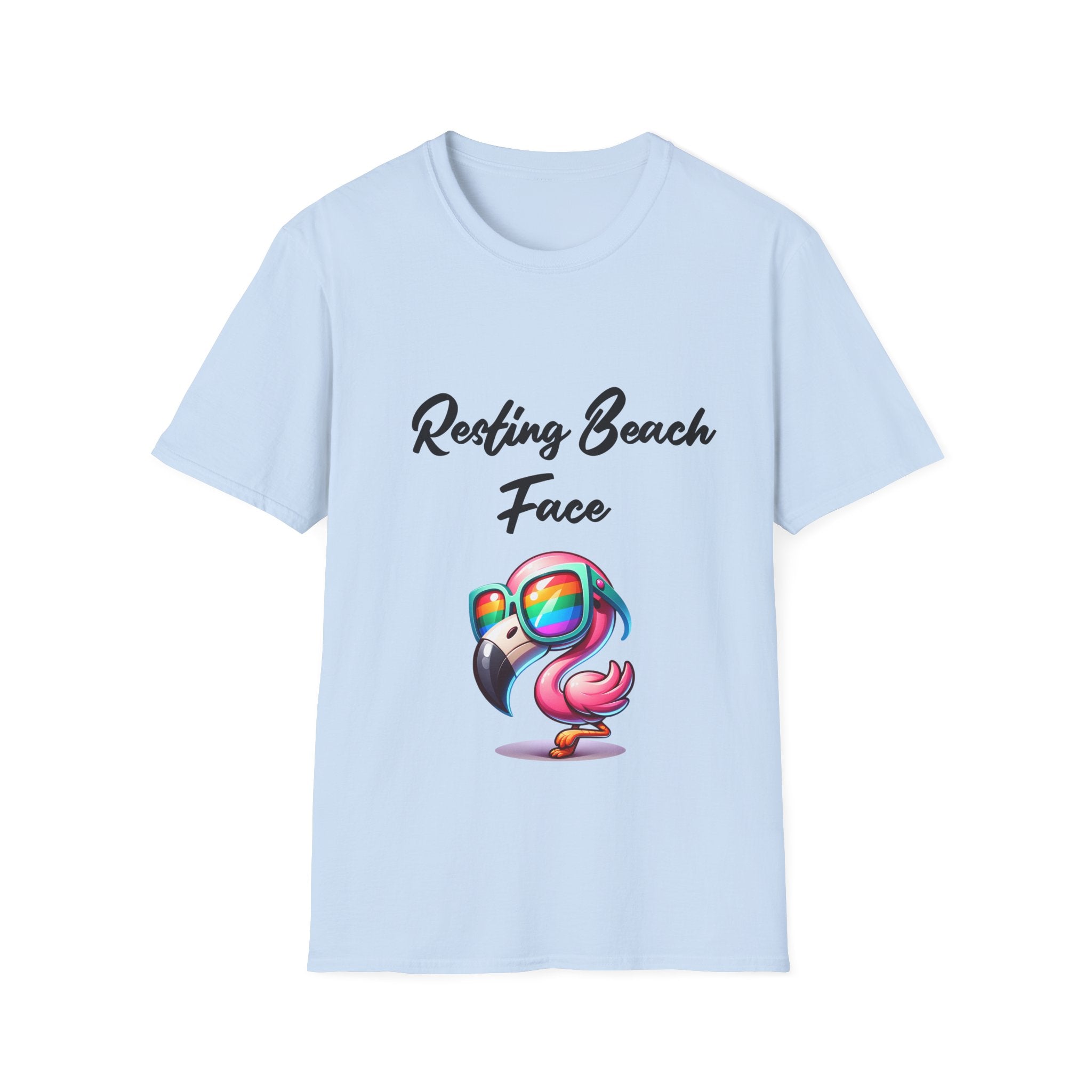 Beach Face Unisex Softstyle T-Shirt