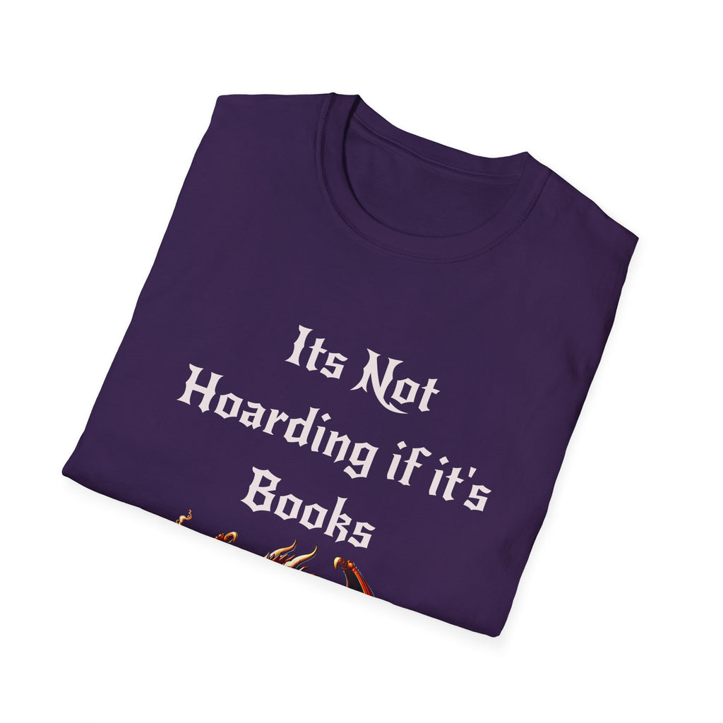 Hoarding Books Unisex Softstyle T-Shirt