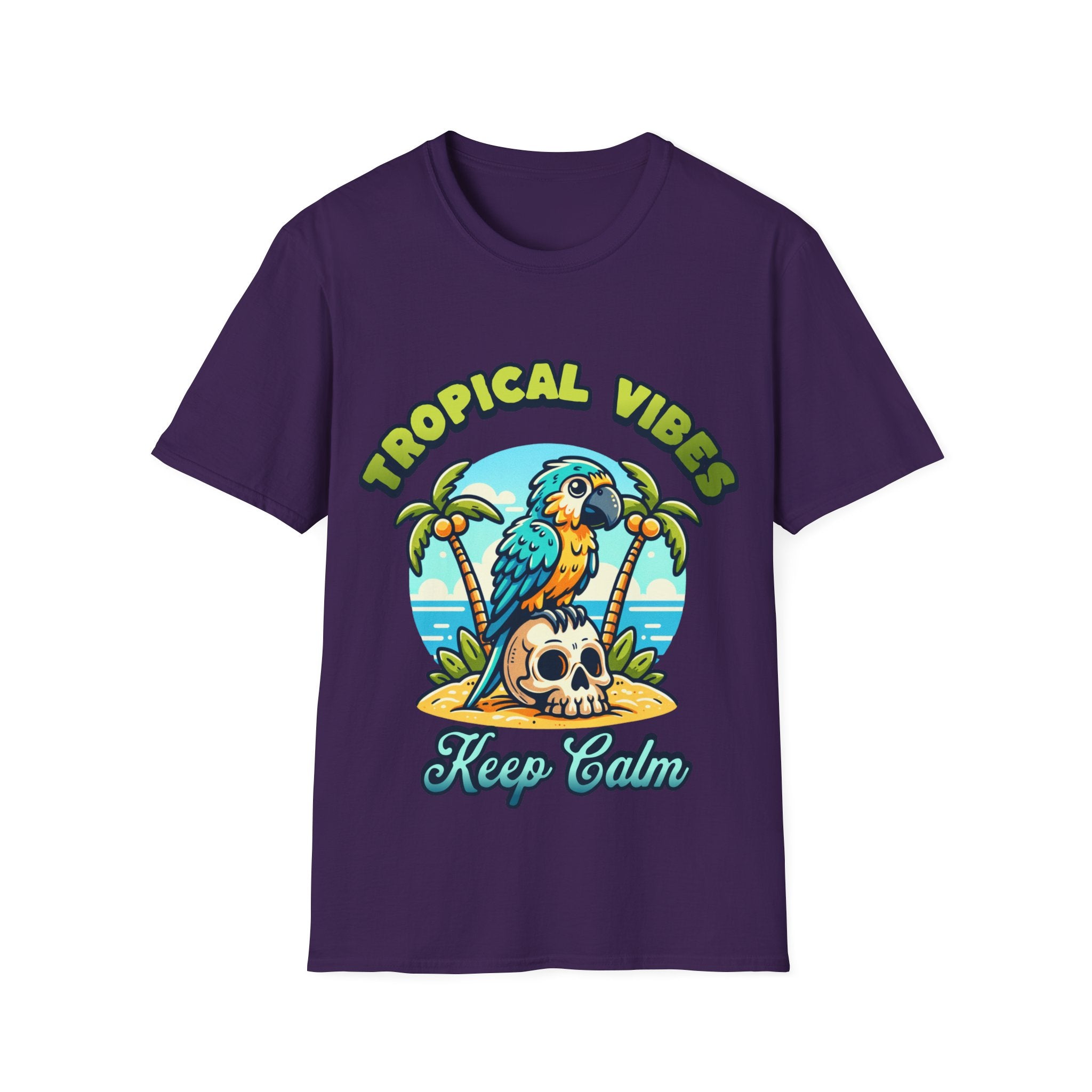 Tropical Vibes Unisex Softstyle T-Shirt