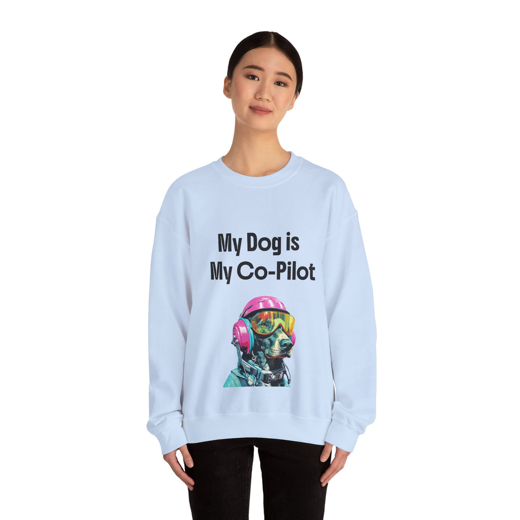 Co-pilot Unisex Heavy Blend™ Crewneck Sweatshirt