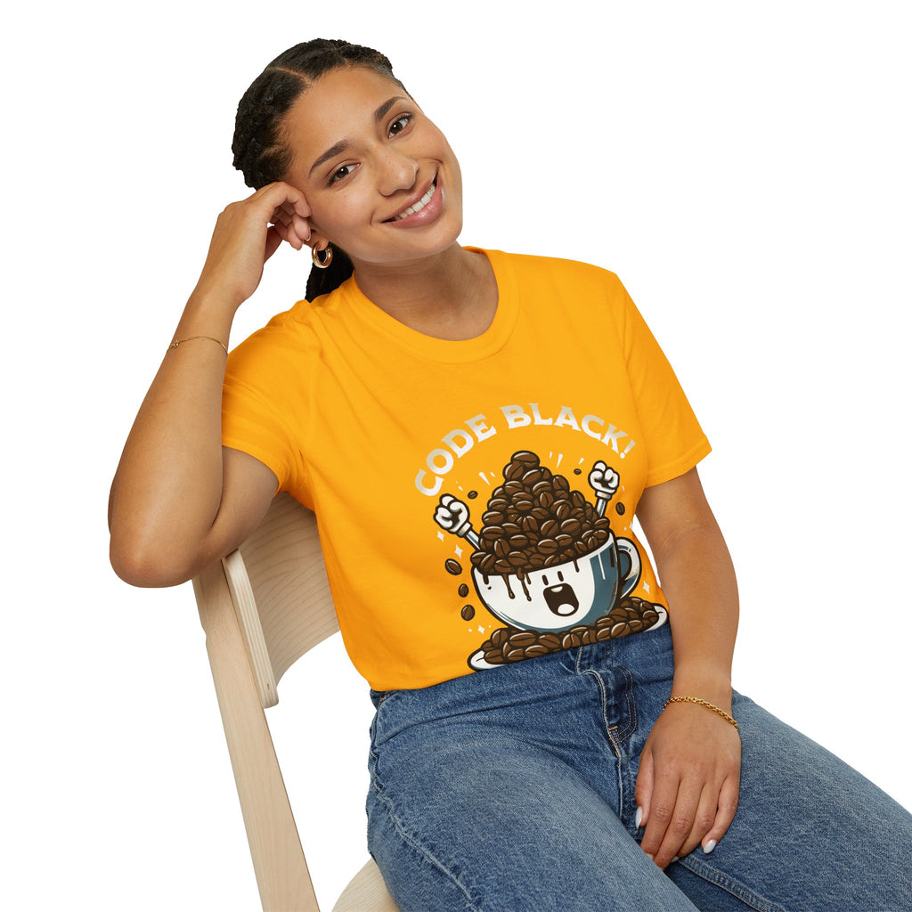 Code Black Unisex Softstyle T-Shirt