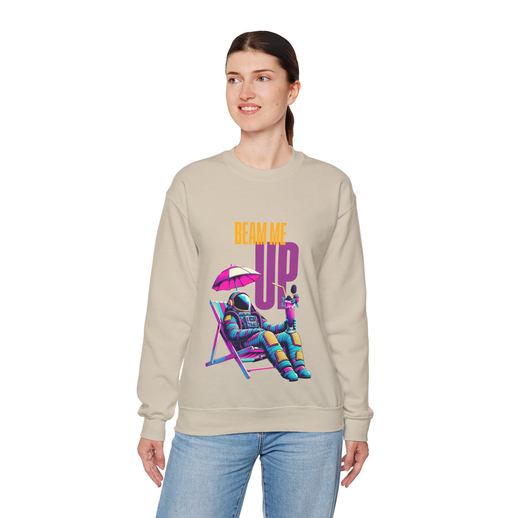 Beam Me Up Unisex Heavy Blend™ Crewneck Sweatshirt