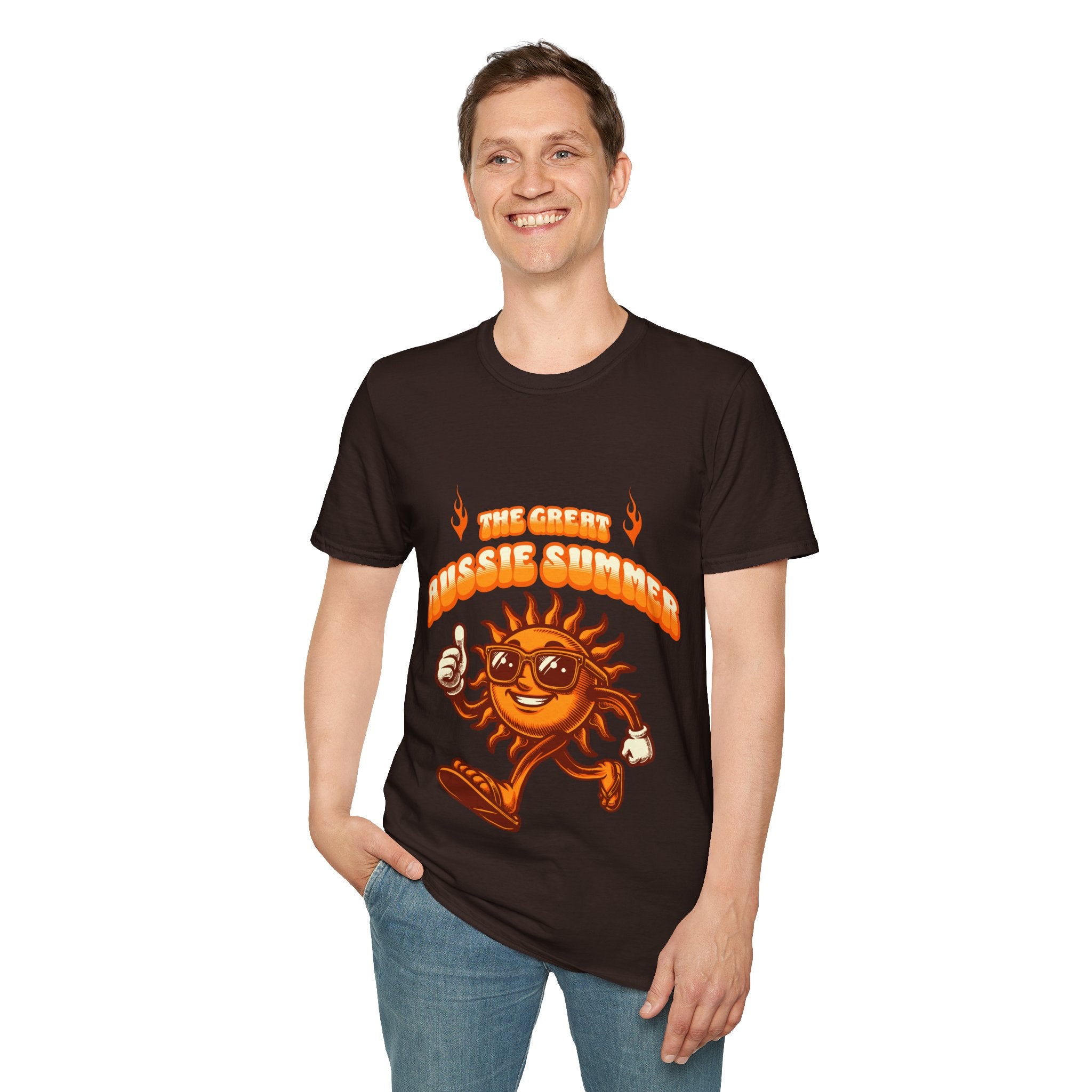 Aussie Summer Unisex Softstyle T-Shirt