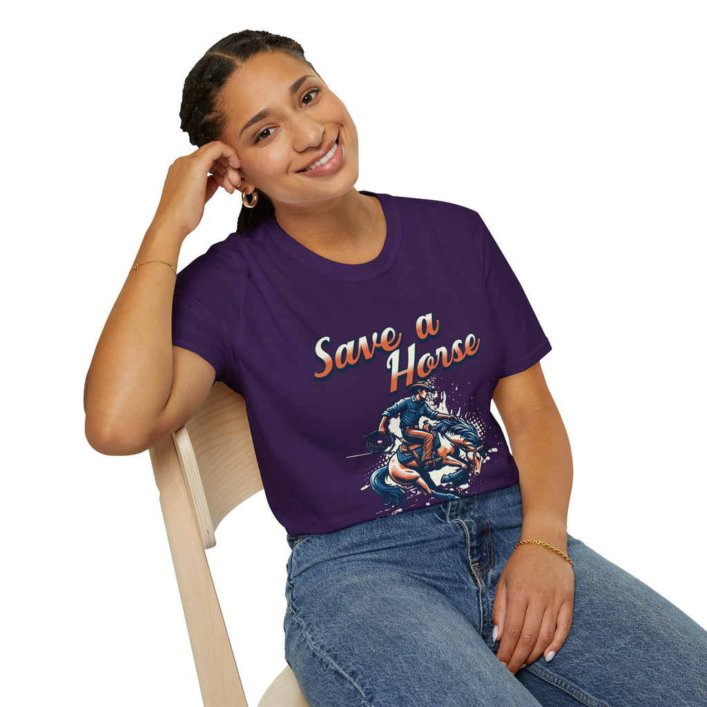 Save a Horse Unisex Softstyle T-Shirt