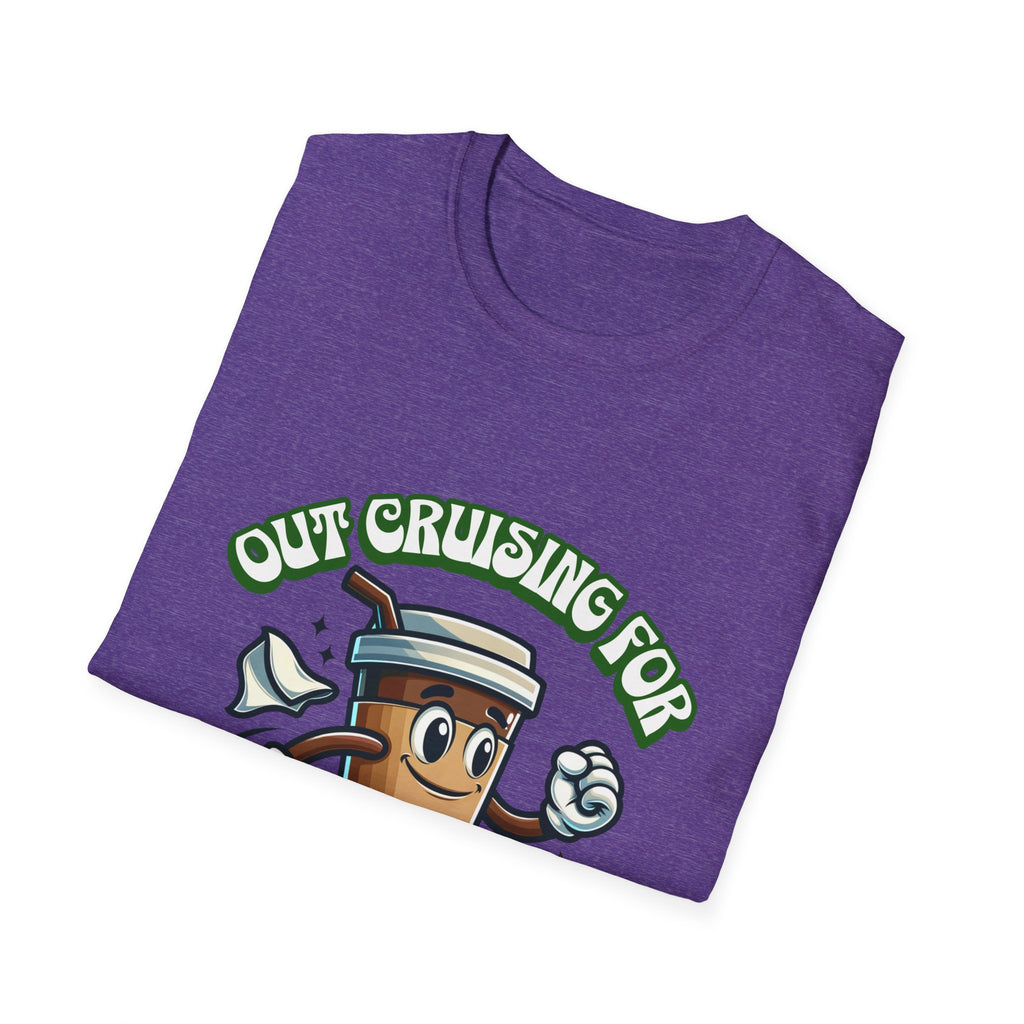 Cruising for Coffee Unisex Softstyle T-Shirt
