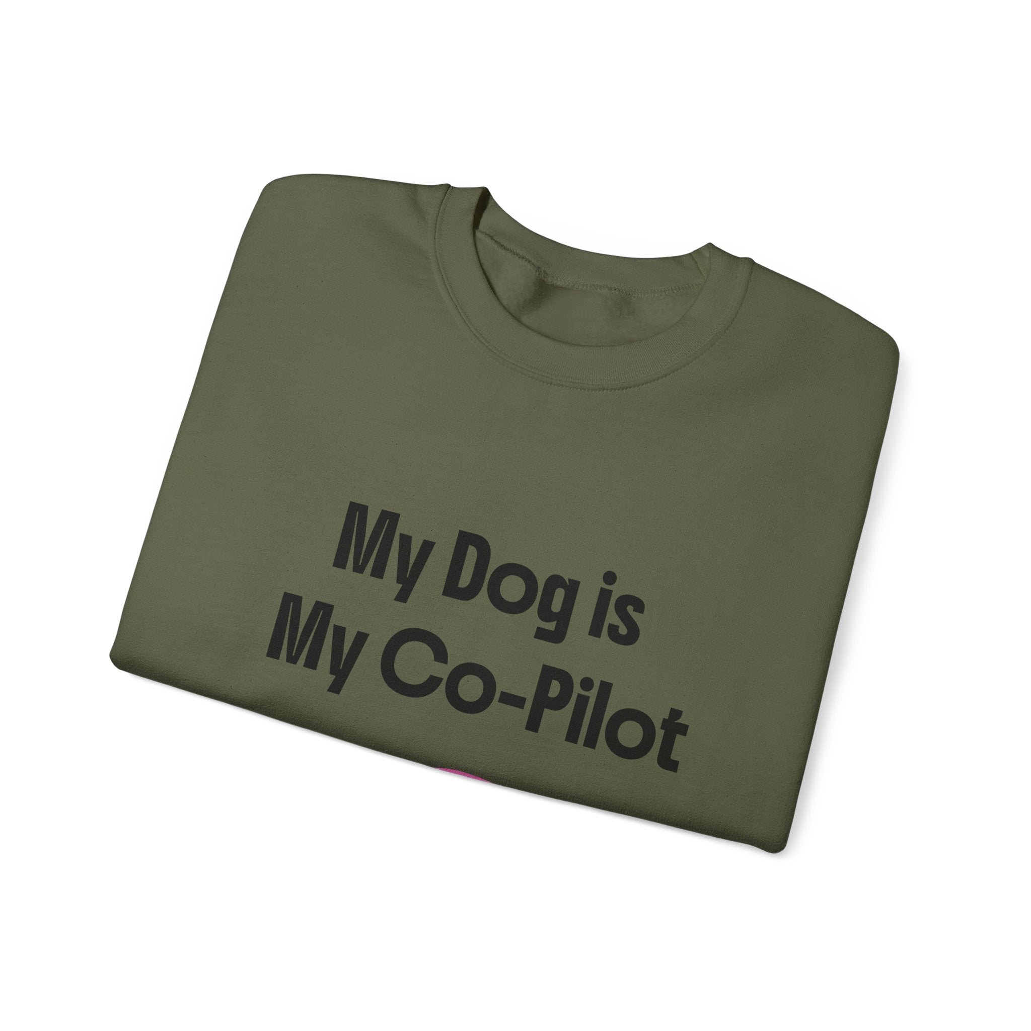Co-pilot Unisex Heavy Blend™ Crewneck Sweatshirt