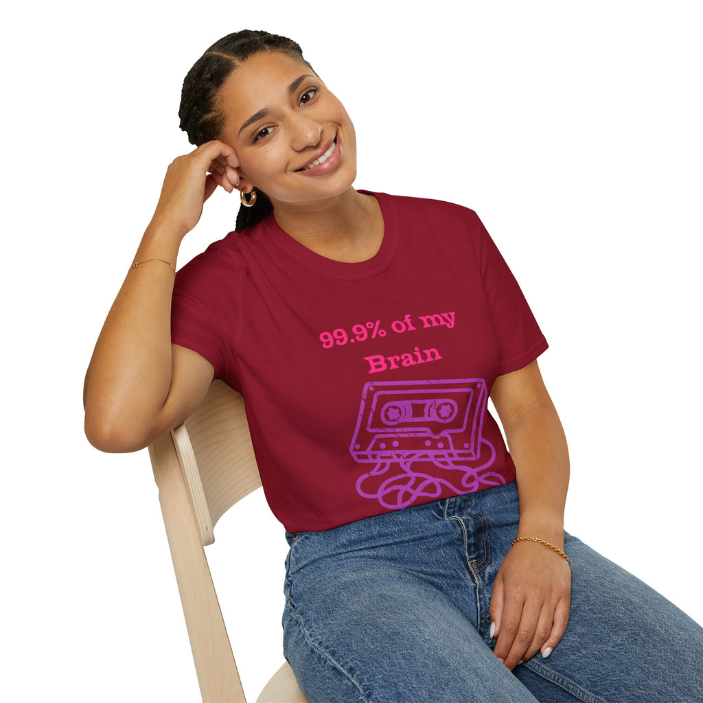 99.9% Lyrics Unisex Softstyle T-Shirt