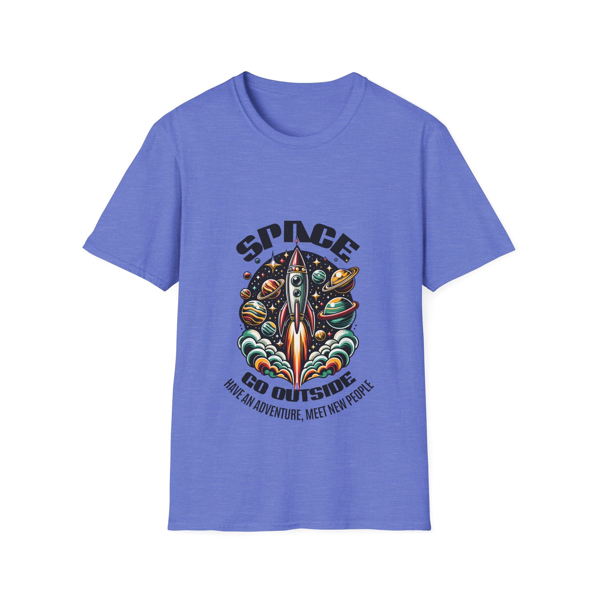 Space Unisex Softstyle T-Shirt