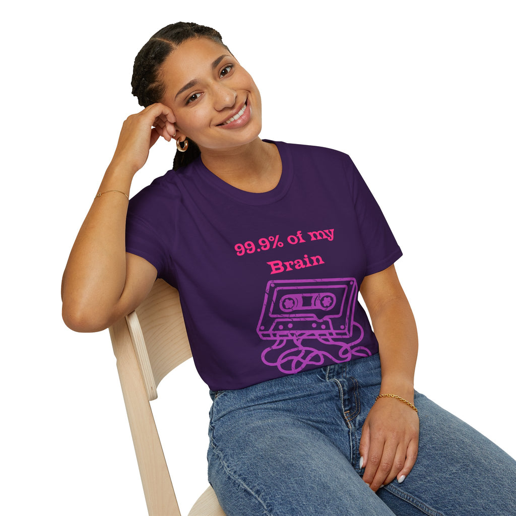 99.9% Lyrics Unisex Softstyle T-Shirt