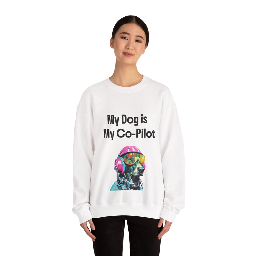 Co-pilot Unisex Heavy Blend™ Crewneck Sweatshirt
