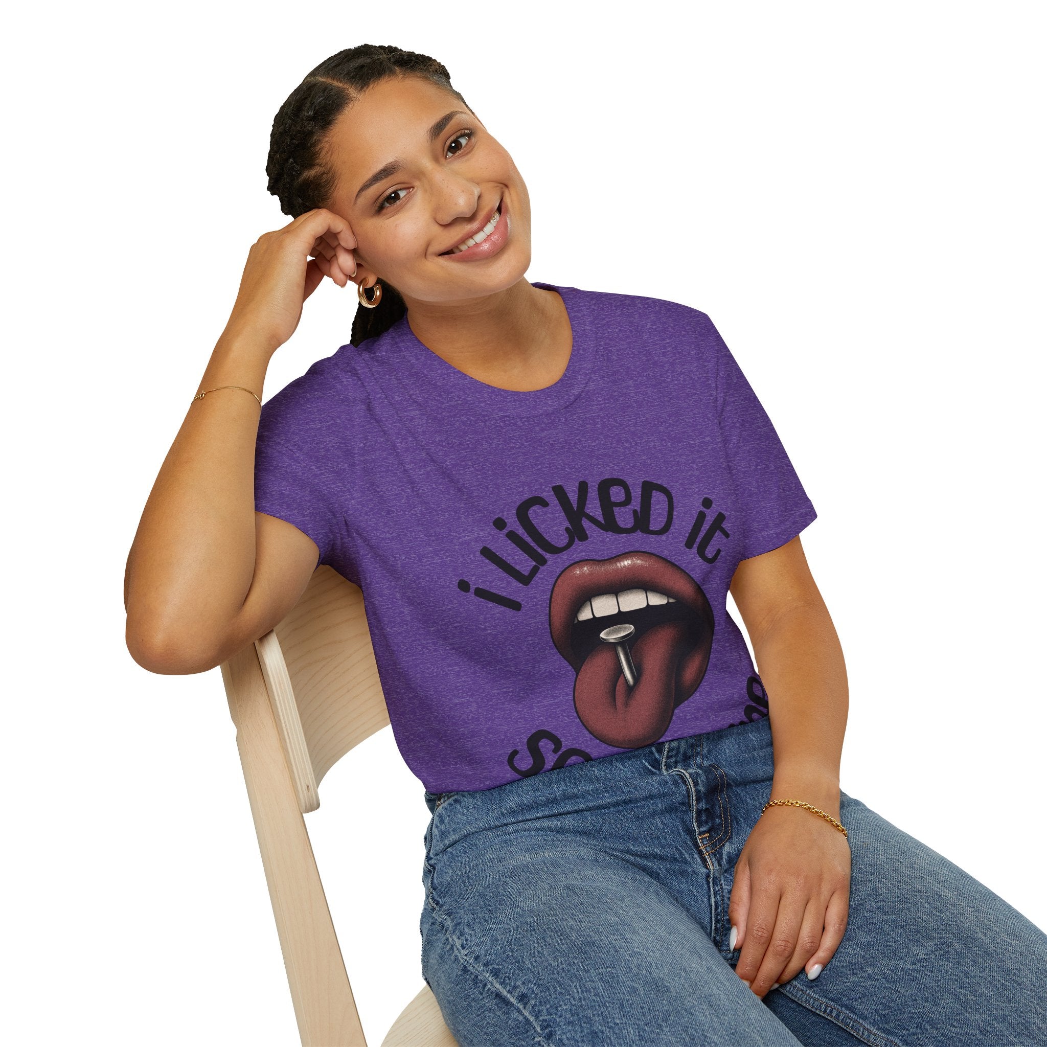 I Licked It Unisex Softstyle T-Shirt