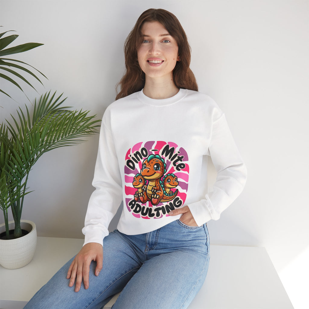 Dino-Mite Unisex Heavy Blend™ Crewneck Sweatshirt