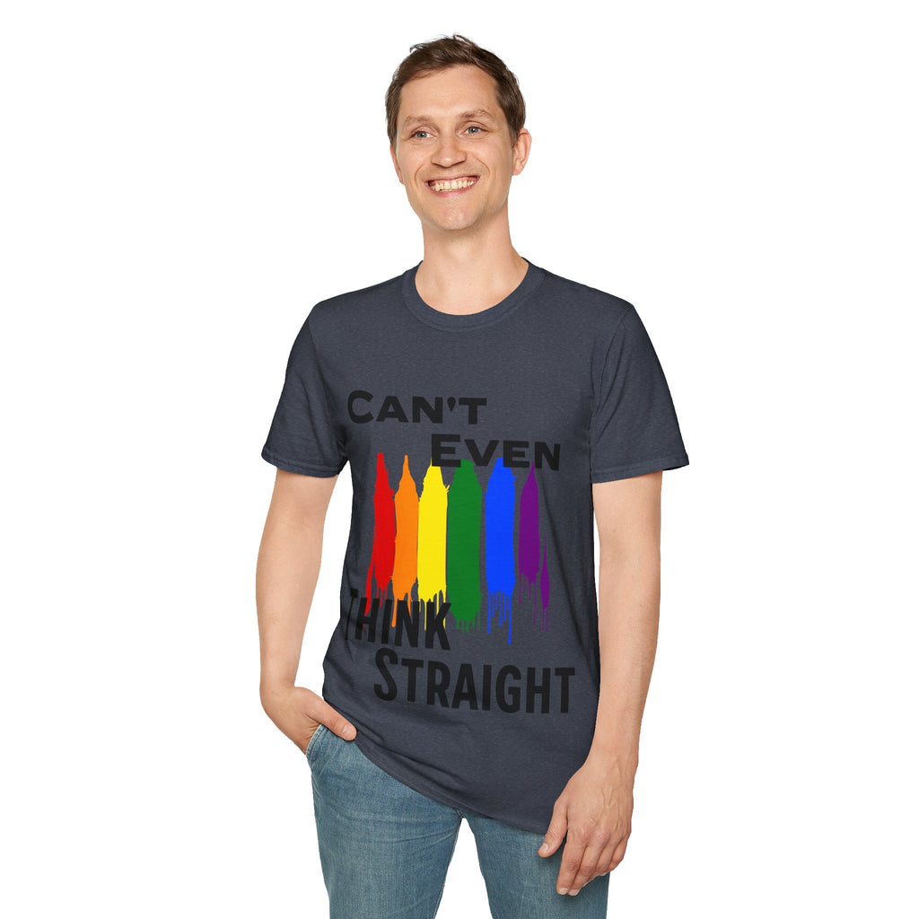 Think Straight Unisex Softstyle T-Shirt
