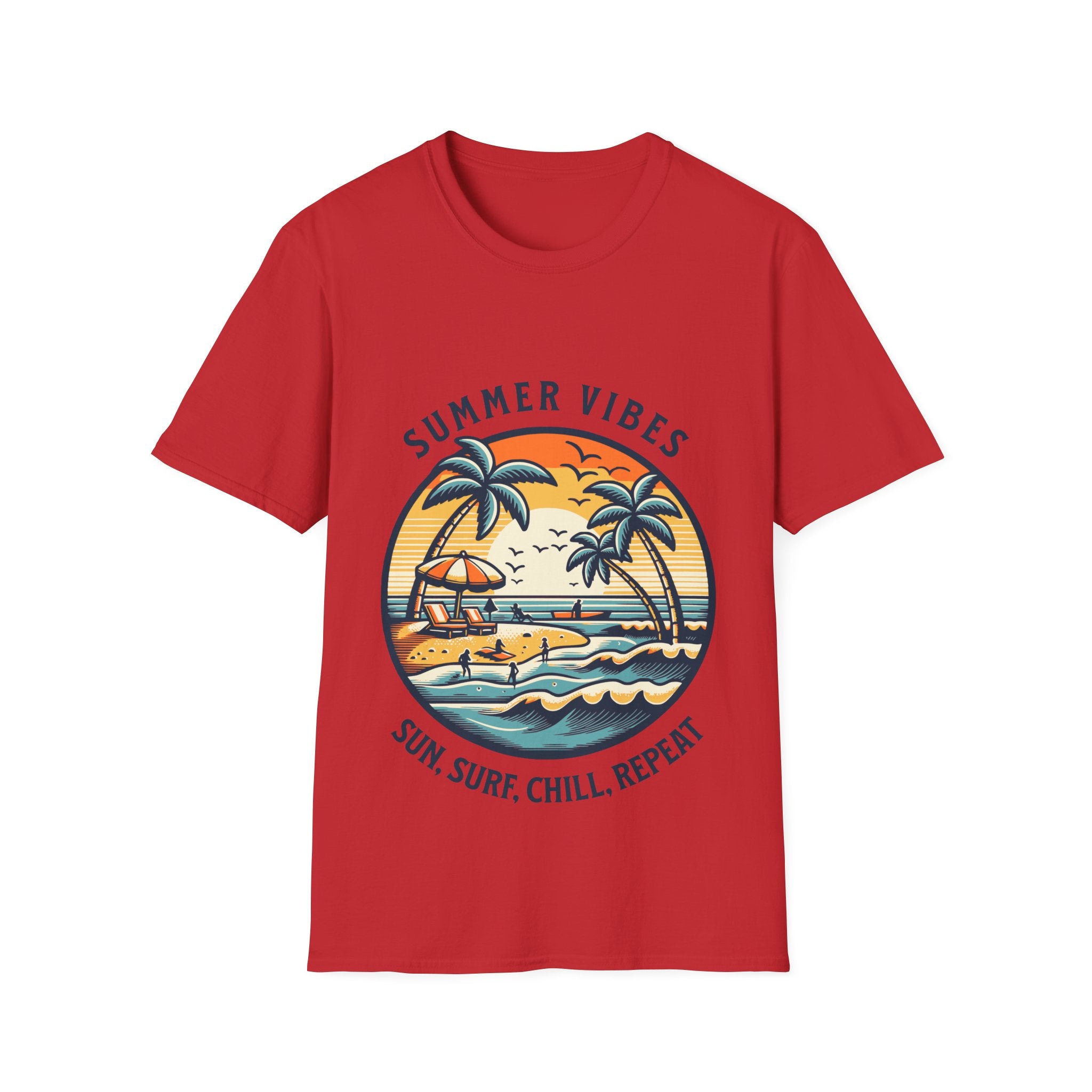 Summer Vibes Unisex Softstyle T-Shirt