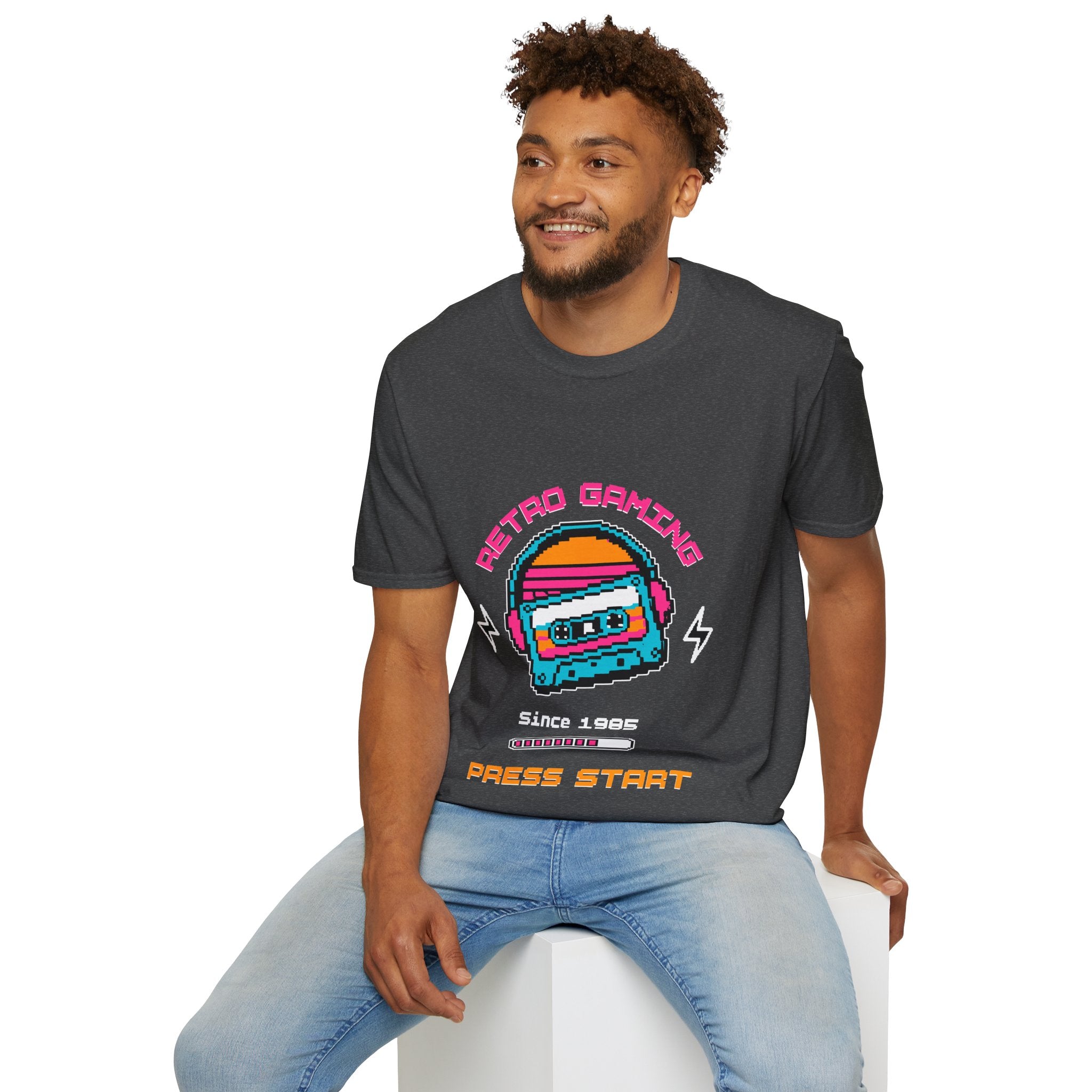 Retro Gaming Unisex Softstyle T-Shirt